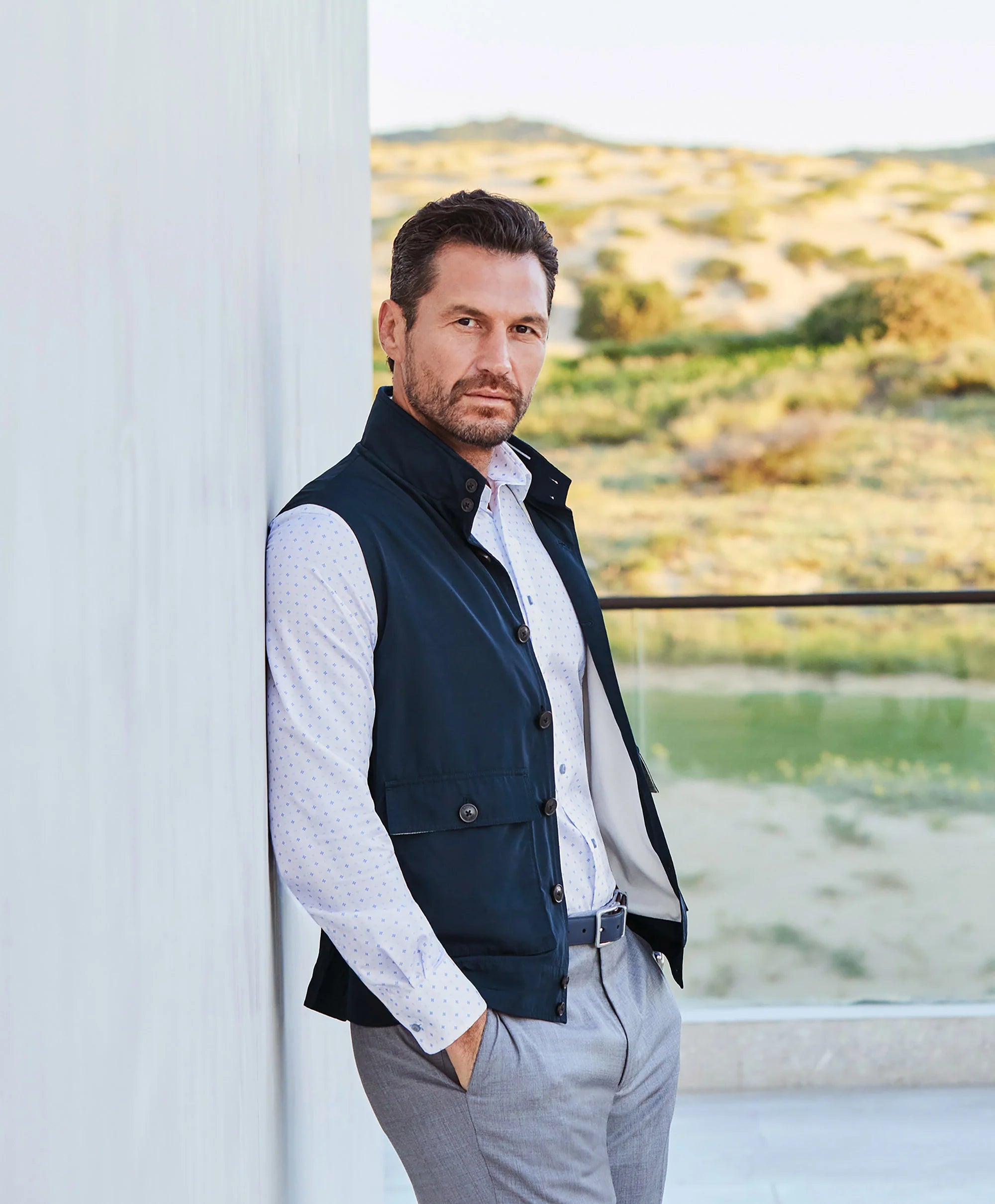 David Donahue - The Flight Vest - Navy
