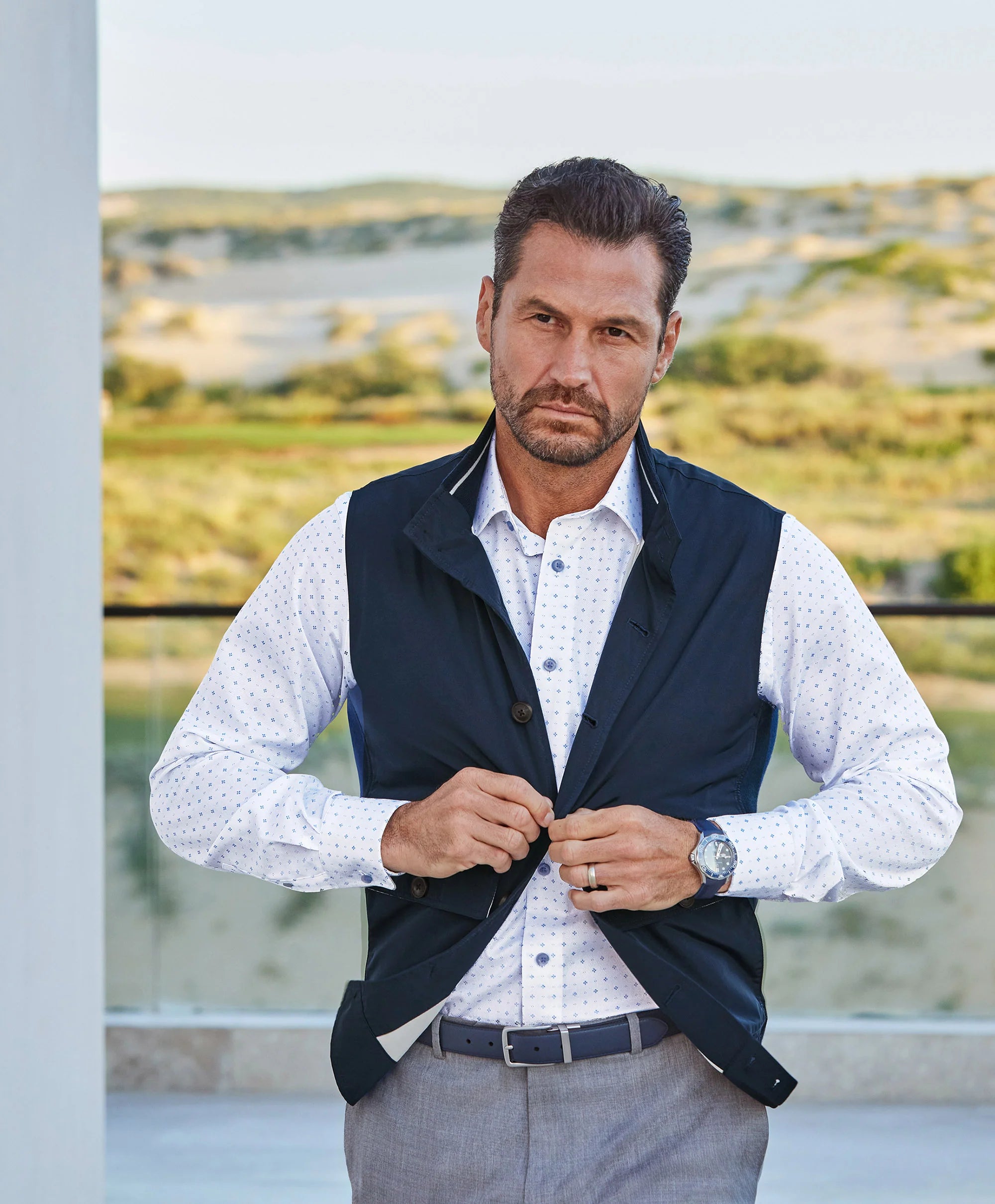 David Donahue - The Flight Vest - Navy