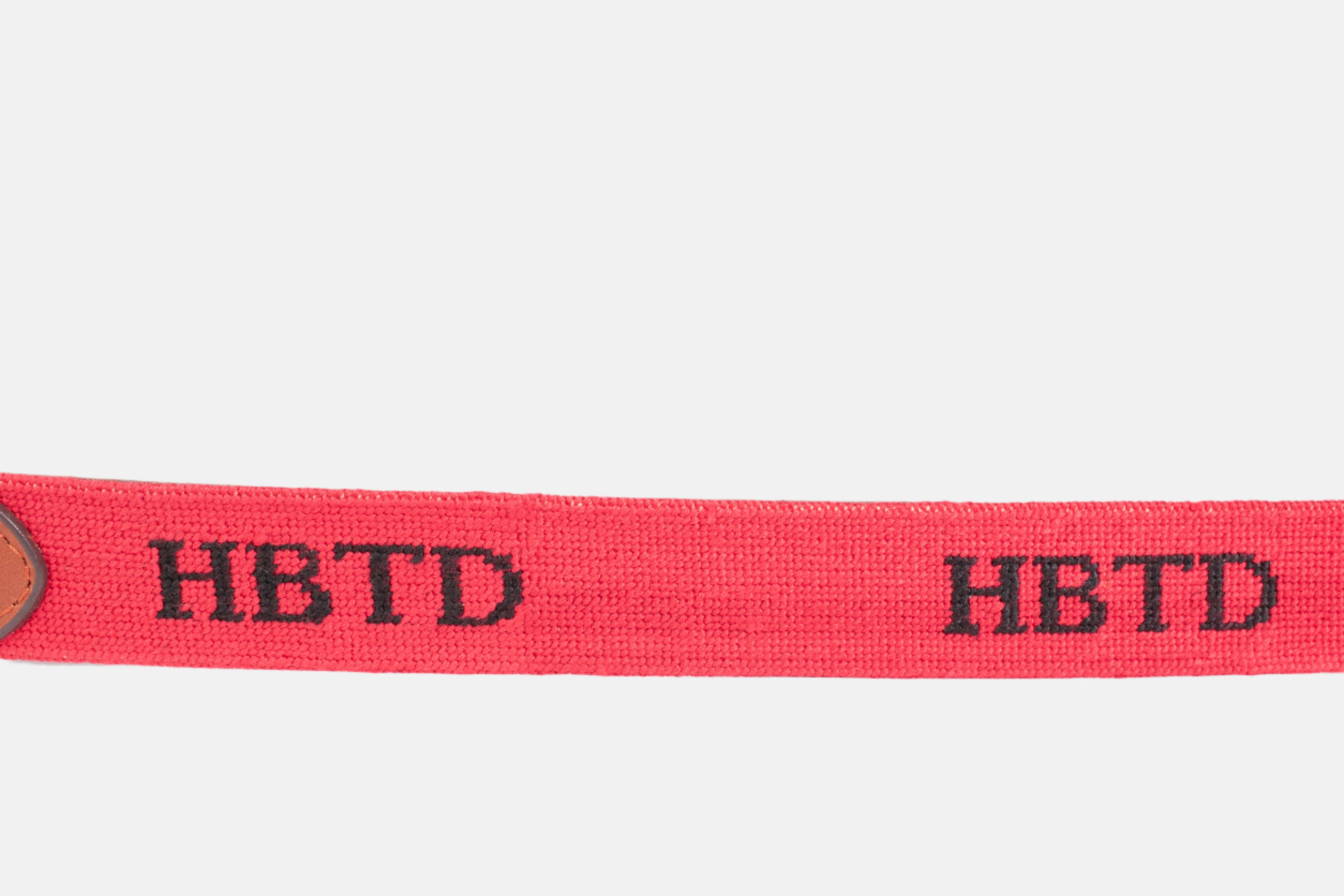 Smathers & Branson - HBTD Needlepoint Belt - Red