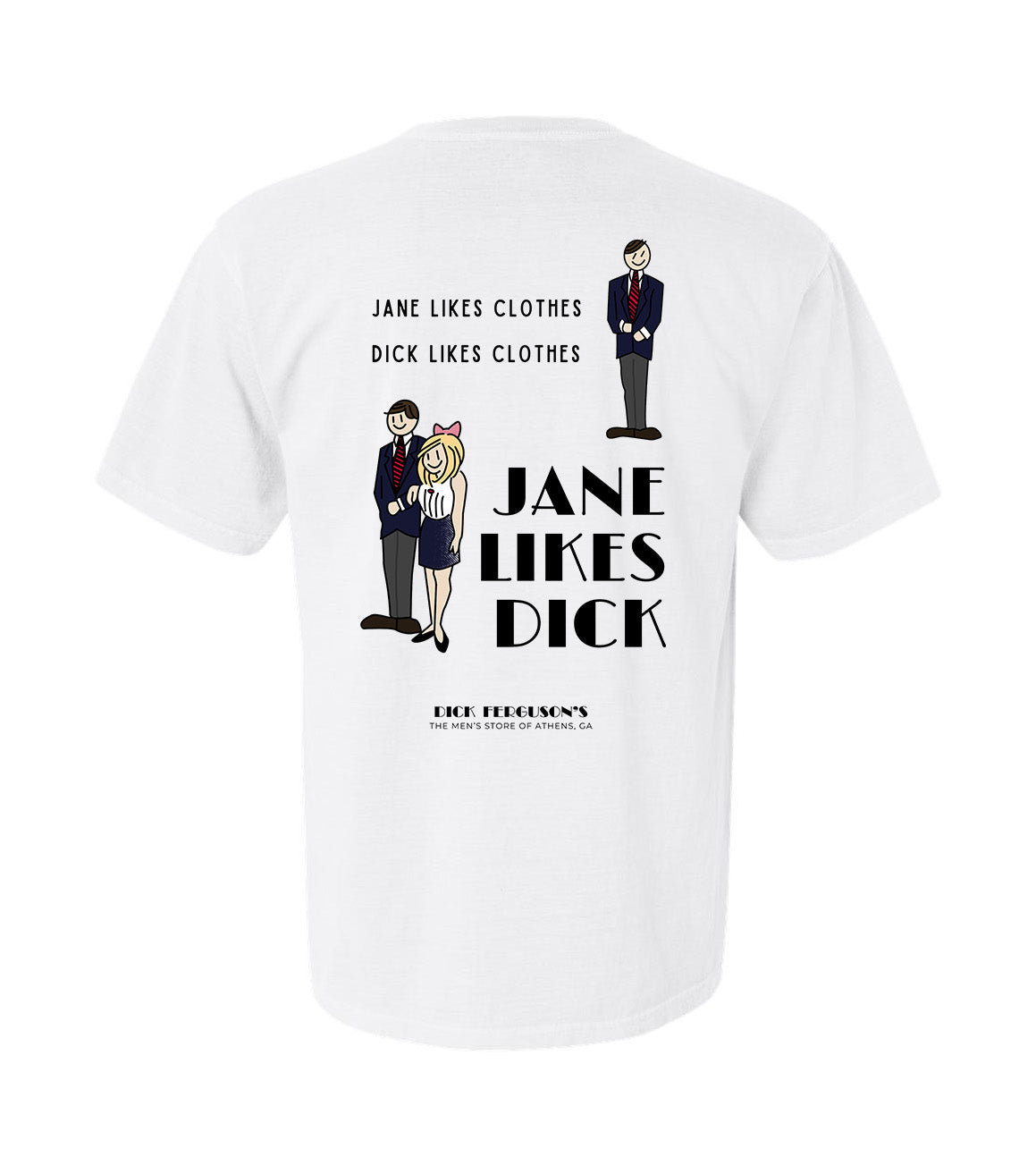 Dick & Jane T-Shirt - White