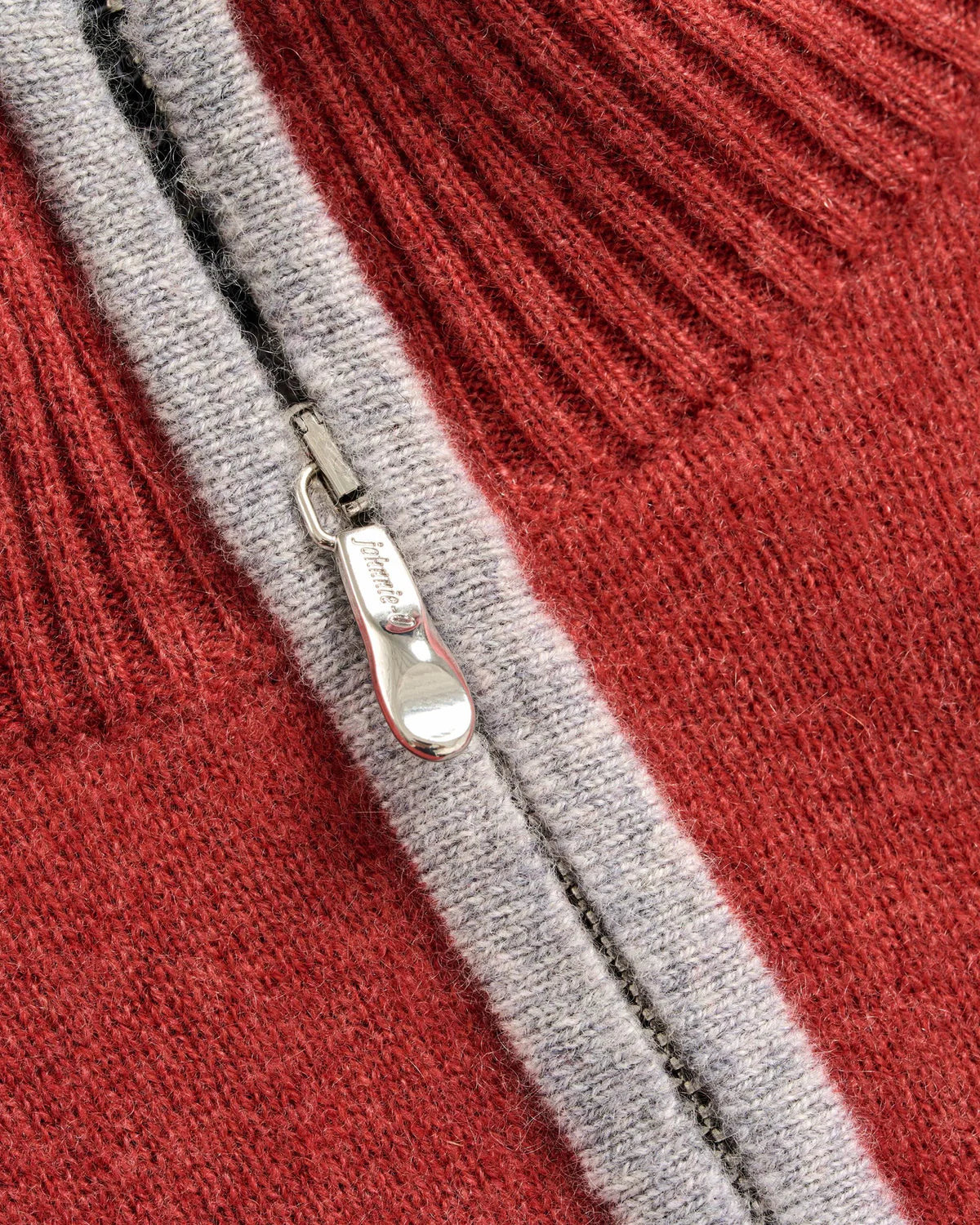 Johnnie O - Niccolo Top Shelf Cashmere 1/4 Zip Sweater - Brick