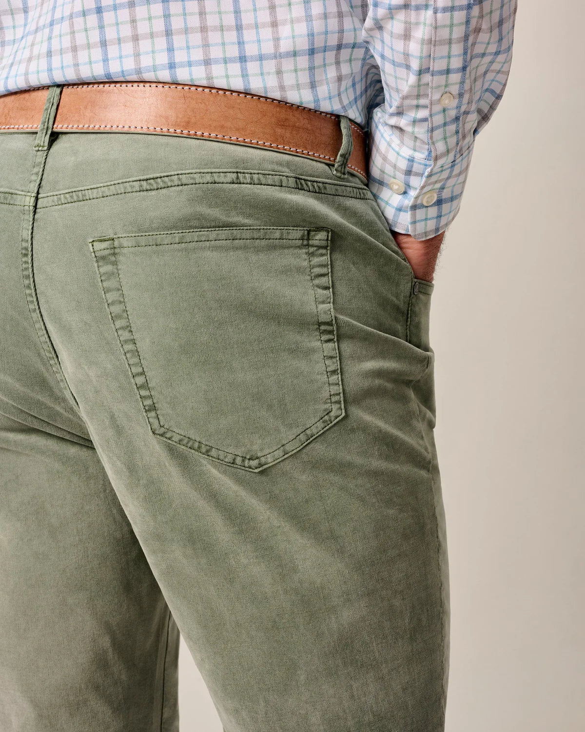 Johnnie-O - Hampton Five Pocket Pant - Army