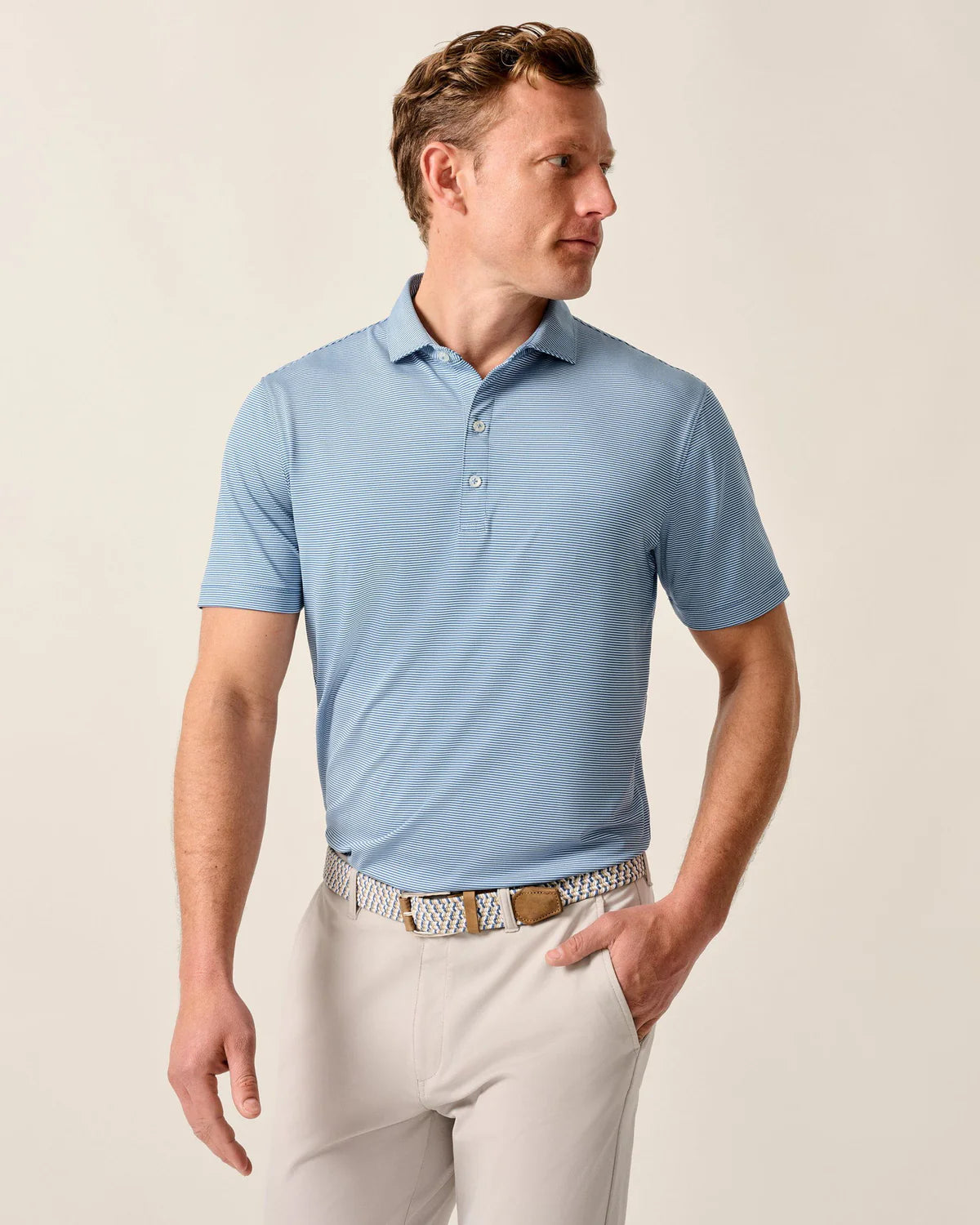 Johnnie O - Lyndonn Performance Jersey Polo - Kona Lake