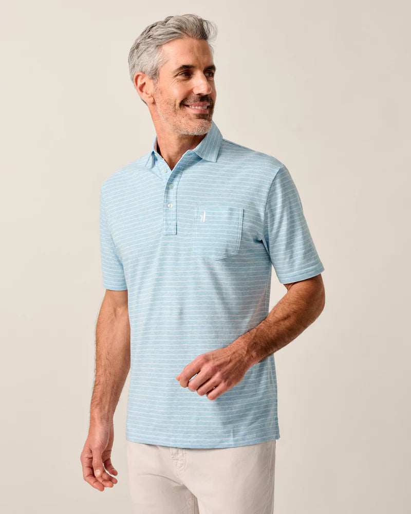 Johnnie O - Ryan Original 4-Button Polo - Cloud Blue