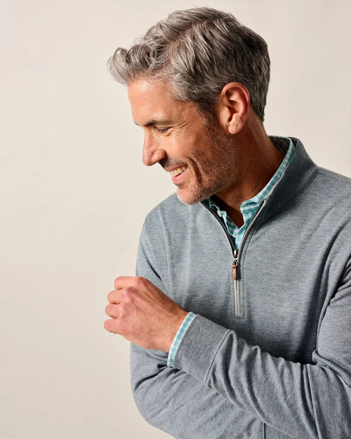 Johnnie O - Sully 1/4 Zip Pullover - Thunder