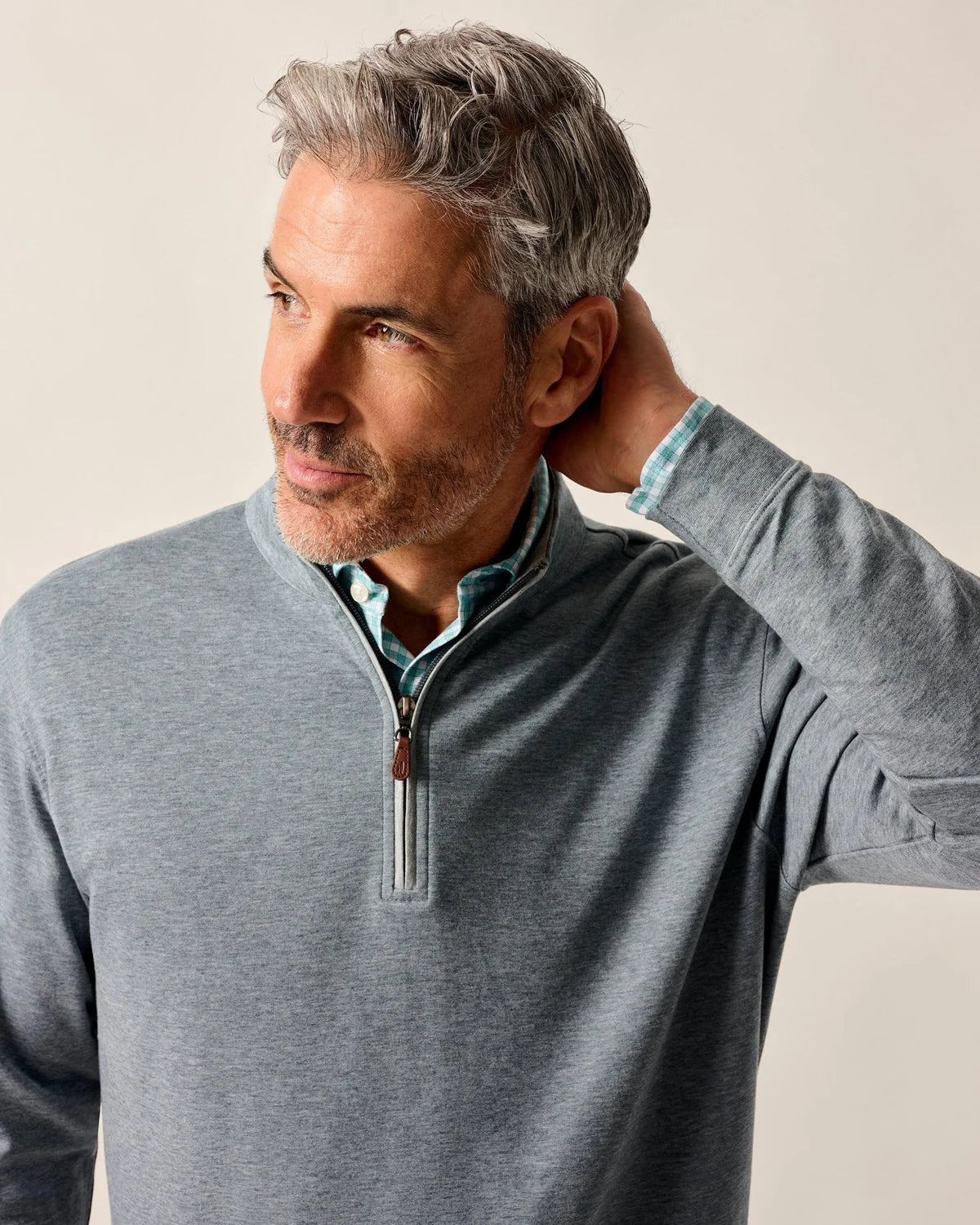 Johnnie O - Sully 1/4 Zip Pullover - Thunder