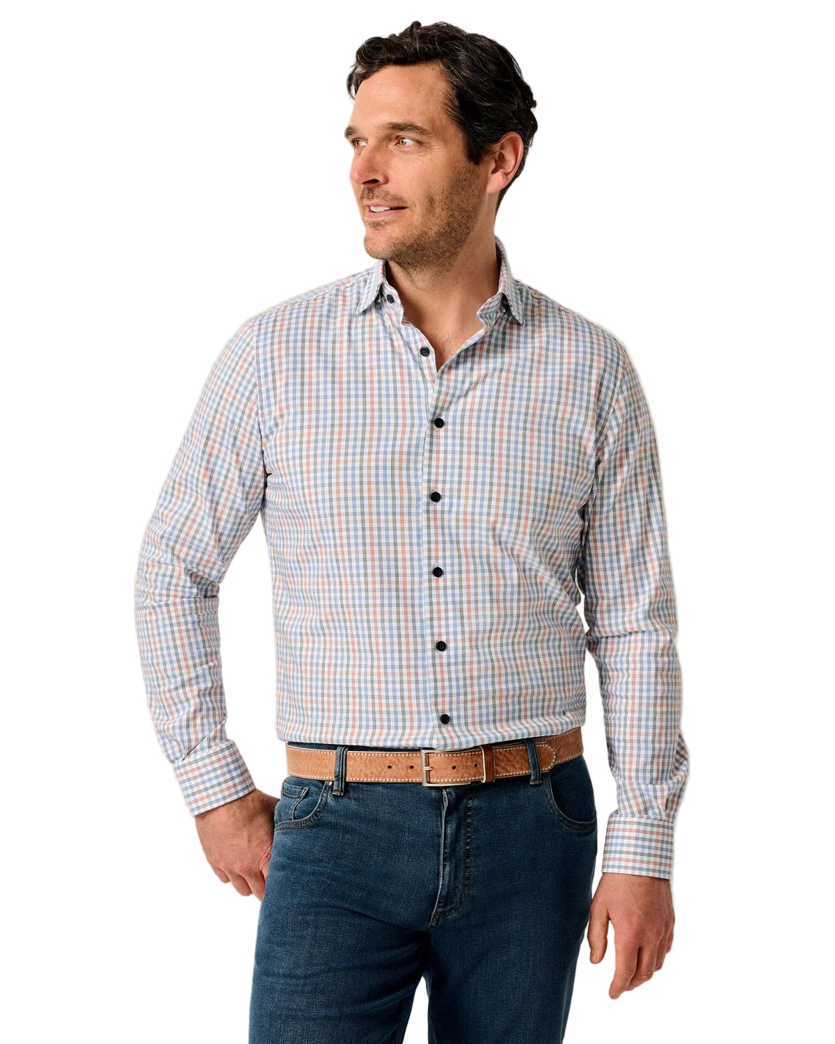 Johnnie O - Natural Performance Button Down Shirt - Vanderall