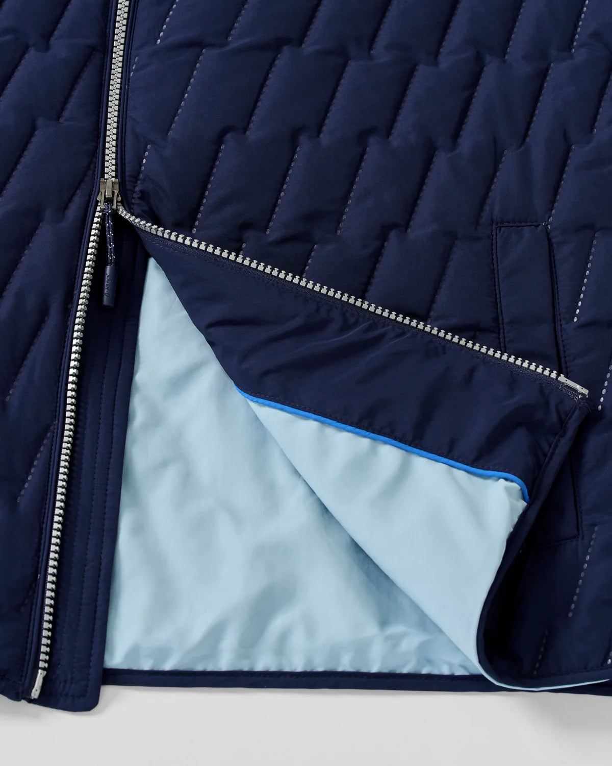 Johnnie O - Belfry Quilted Puffer Vest - Navy