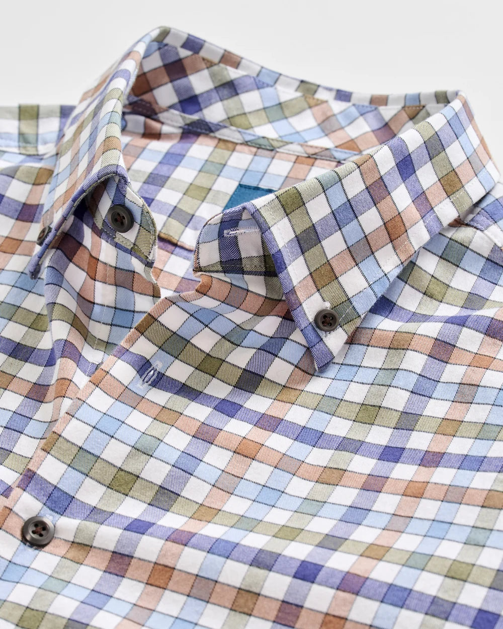 Johnnie O - Performance Flannel Button Down Shirt - Cedar Check