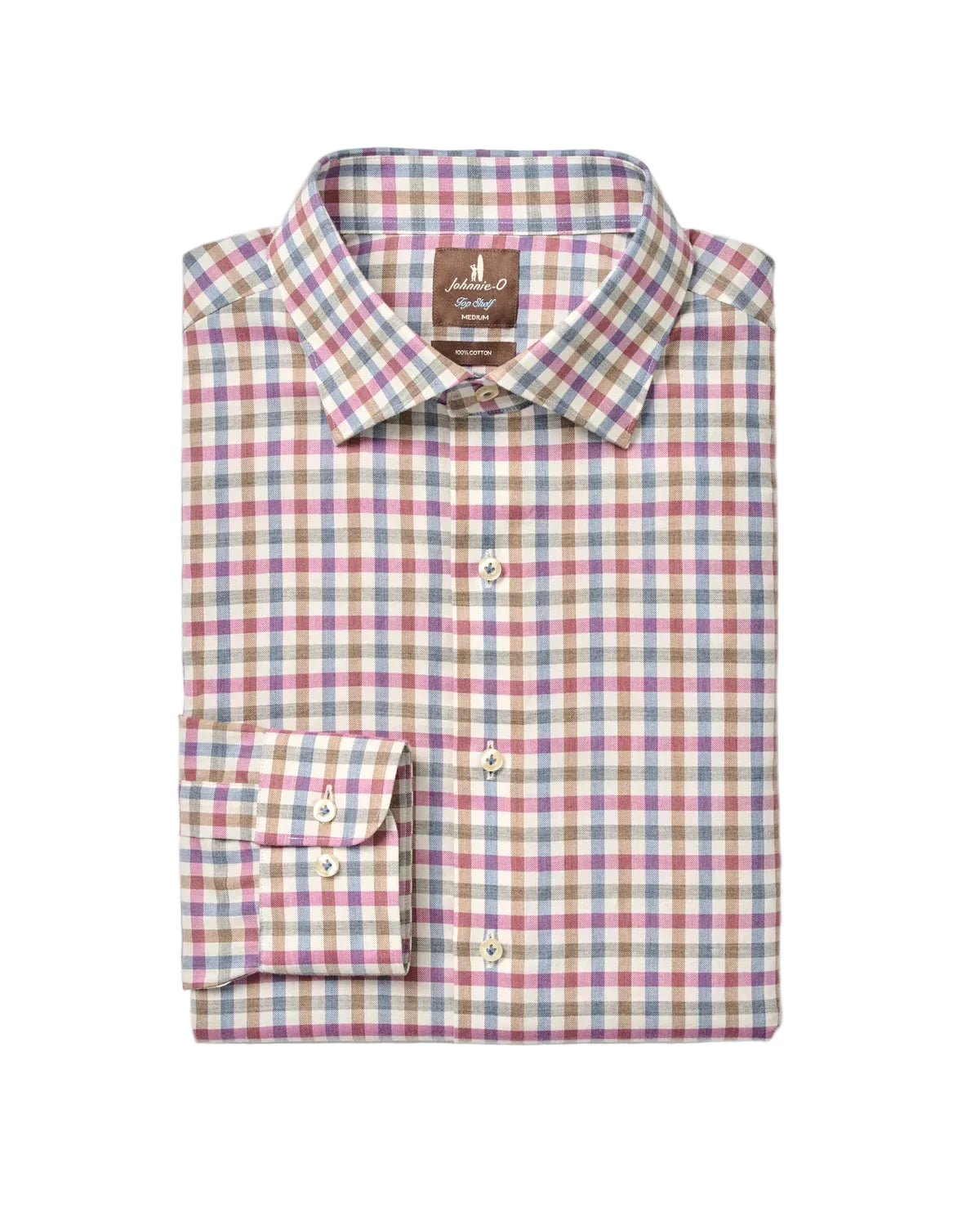 Johnnie O - Top Shelf Cotton Button Down Shirt - Merced Check