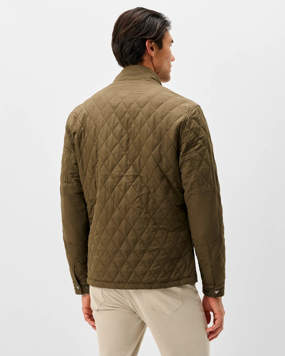 Johnnie O - Juno Quilted Snap Jacket - Mangrove