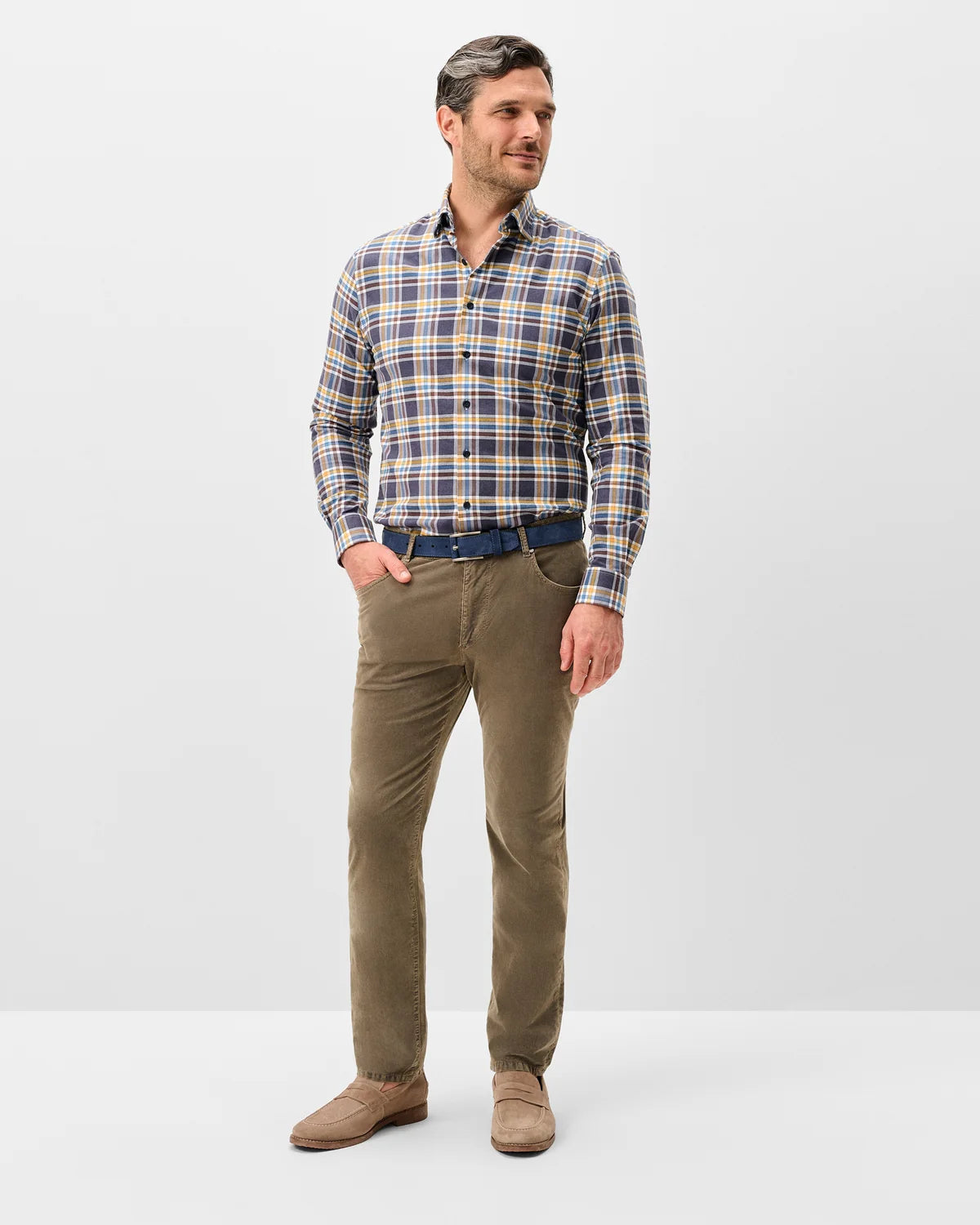 Johnnie O - Hampton Garment-Dyed Corduroy Pant - Fawn