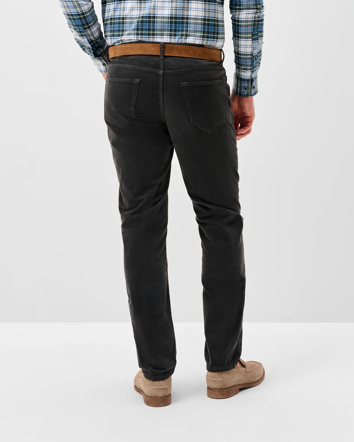 Johnnie O - Hampton Garment-Dyed Corduroy Pant - River Rock