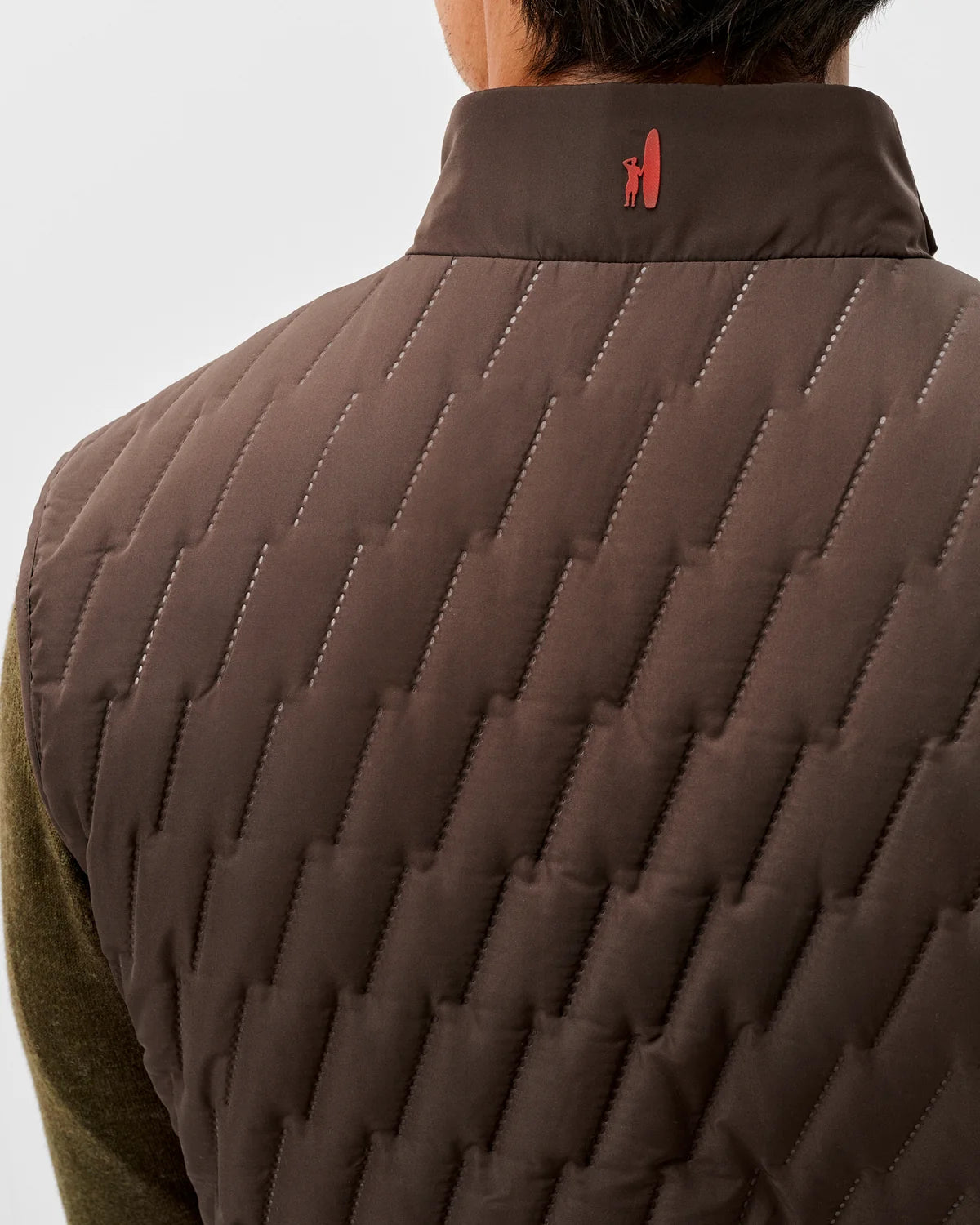 Johnnie O - Belfry Quilted Puffer Vest - Cocoa