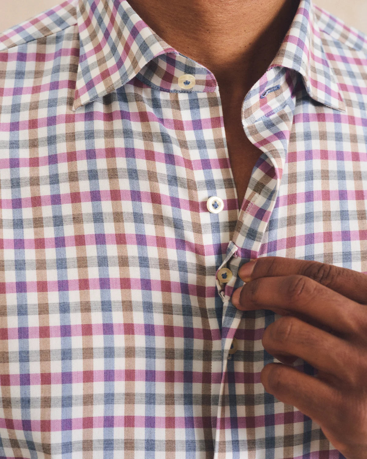 Johnnie O - Top Shelf Cotton Button Down Shirt - Merced Check