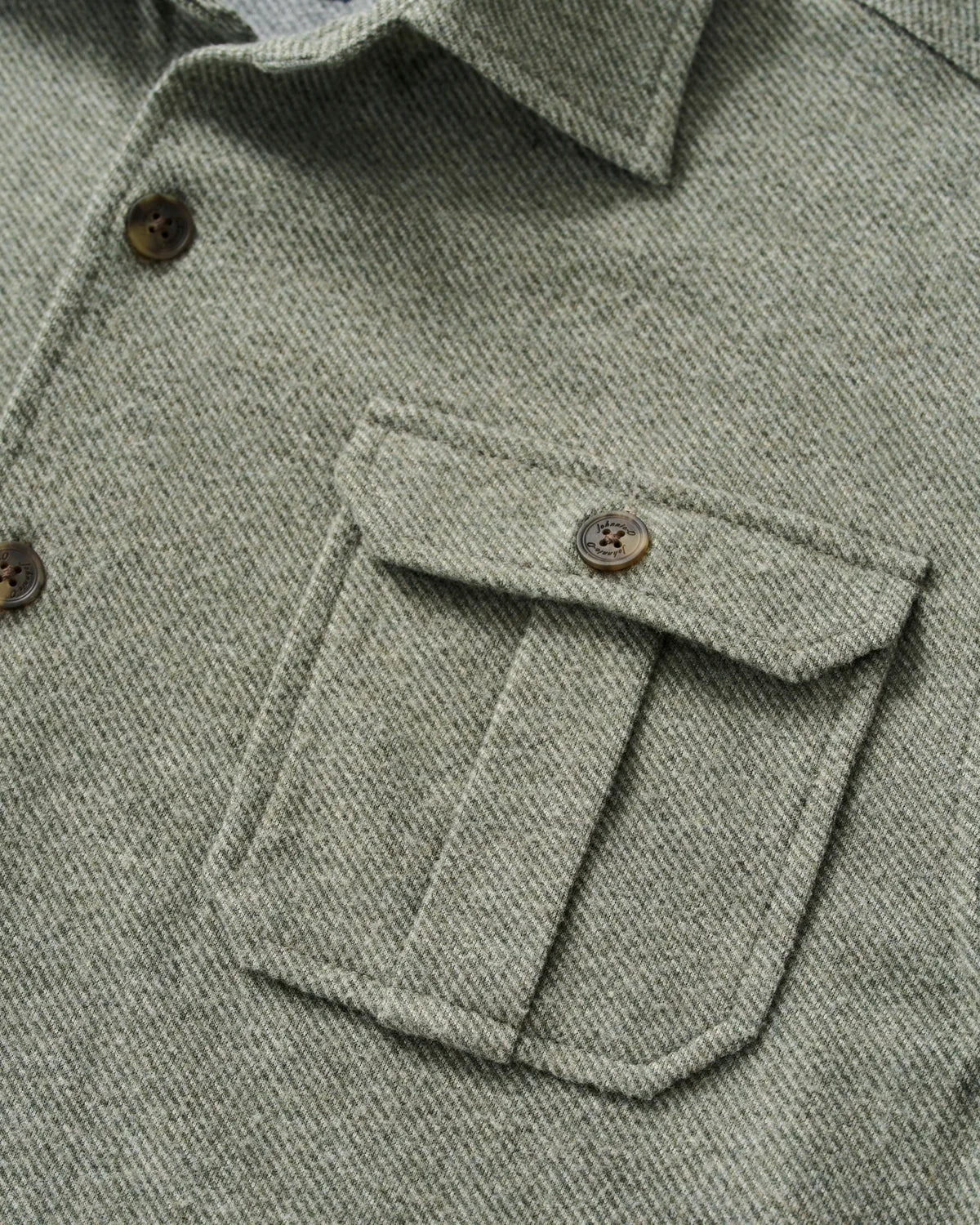 Johnnie O - Sequoia Twill Solid Lodge Shirt - Forest