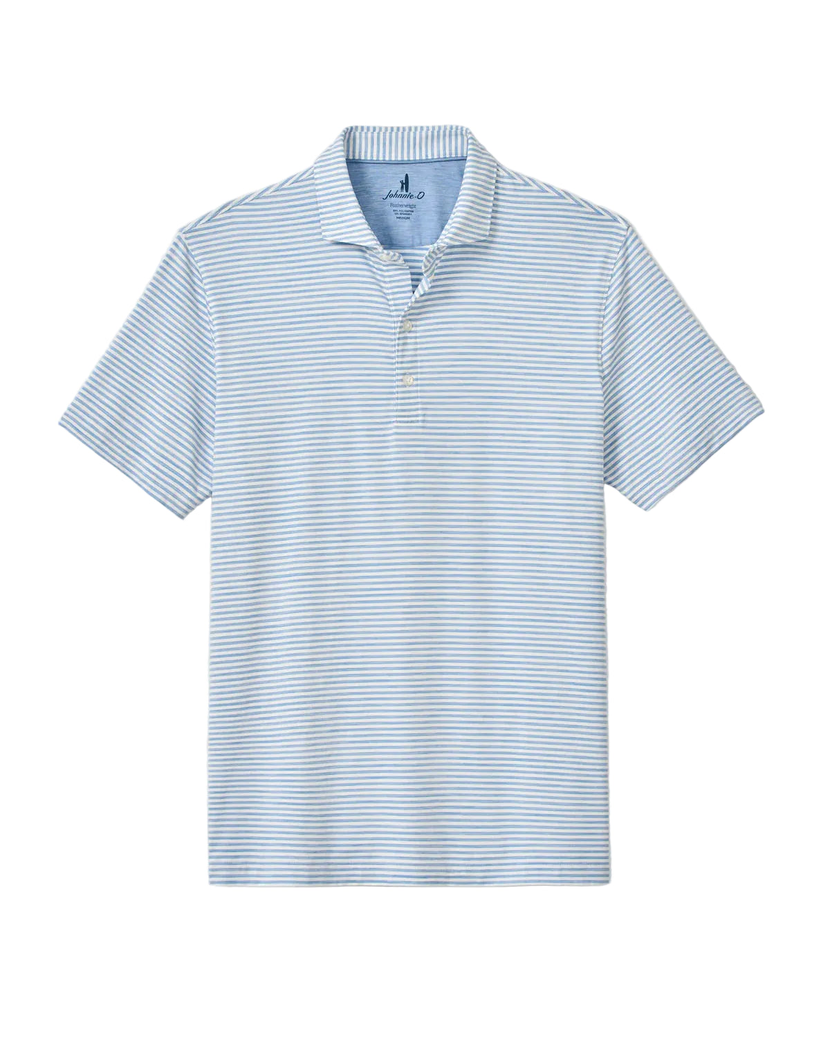 Johnnie O - Seymour Stripe Performance Featherweight Polo - Sailor