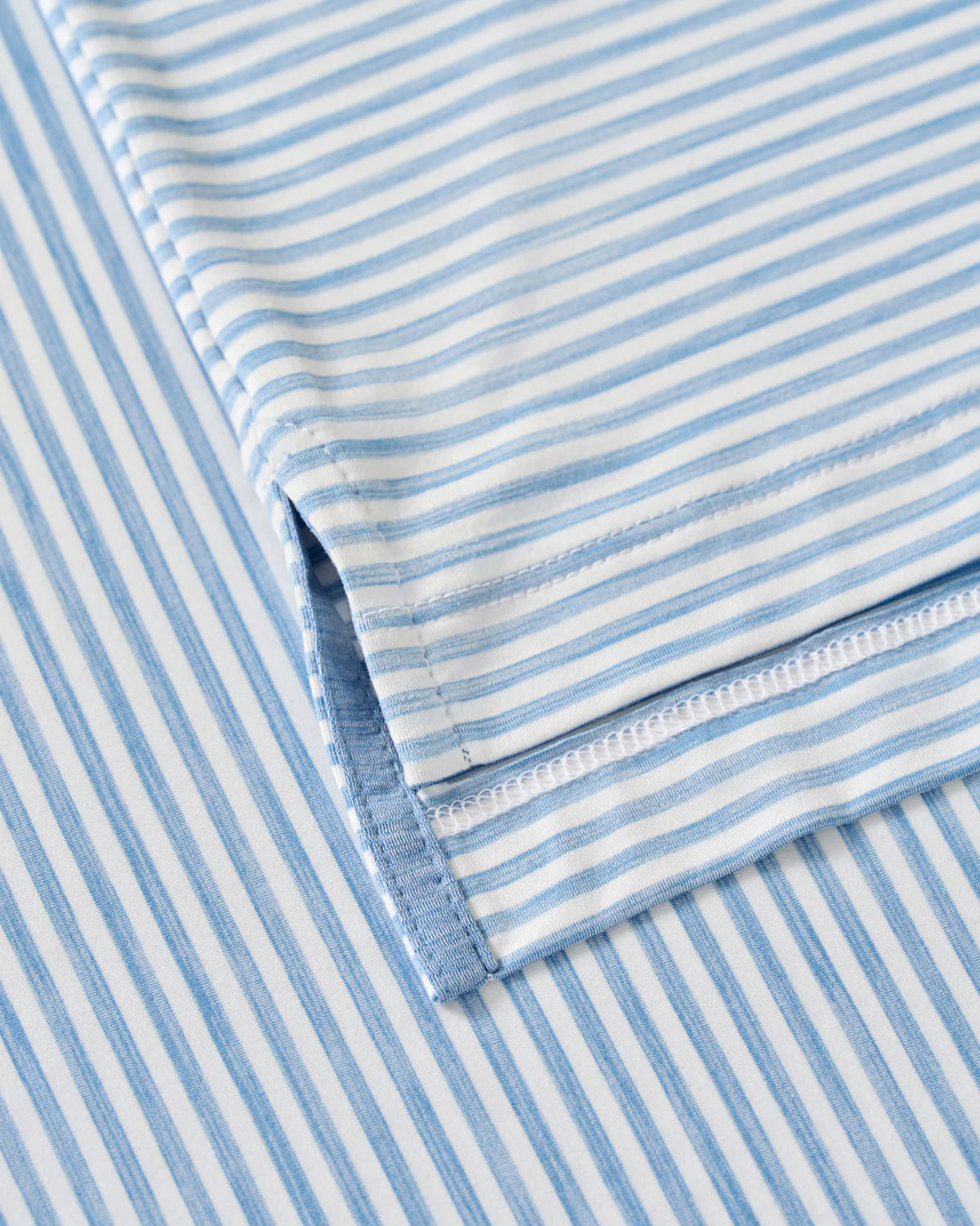 Johnnie O - Seymour Stripe Performance Featherweight Polo - Sailor