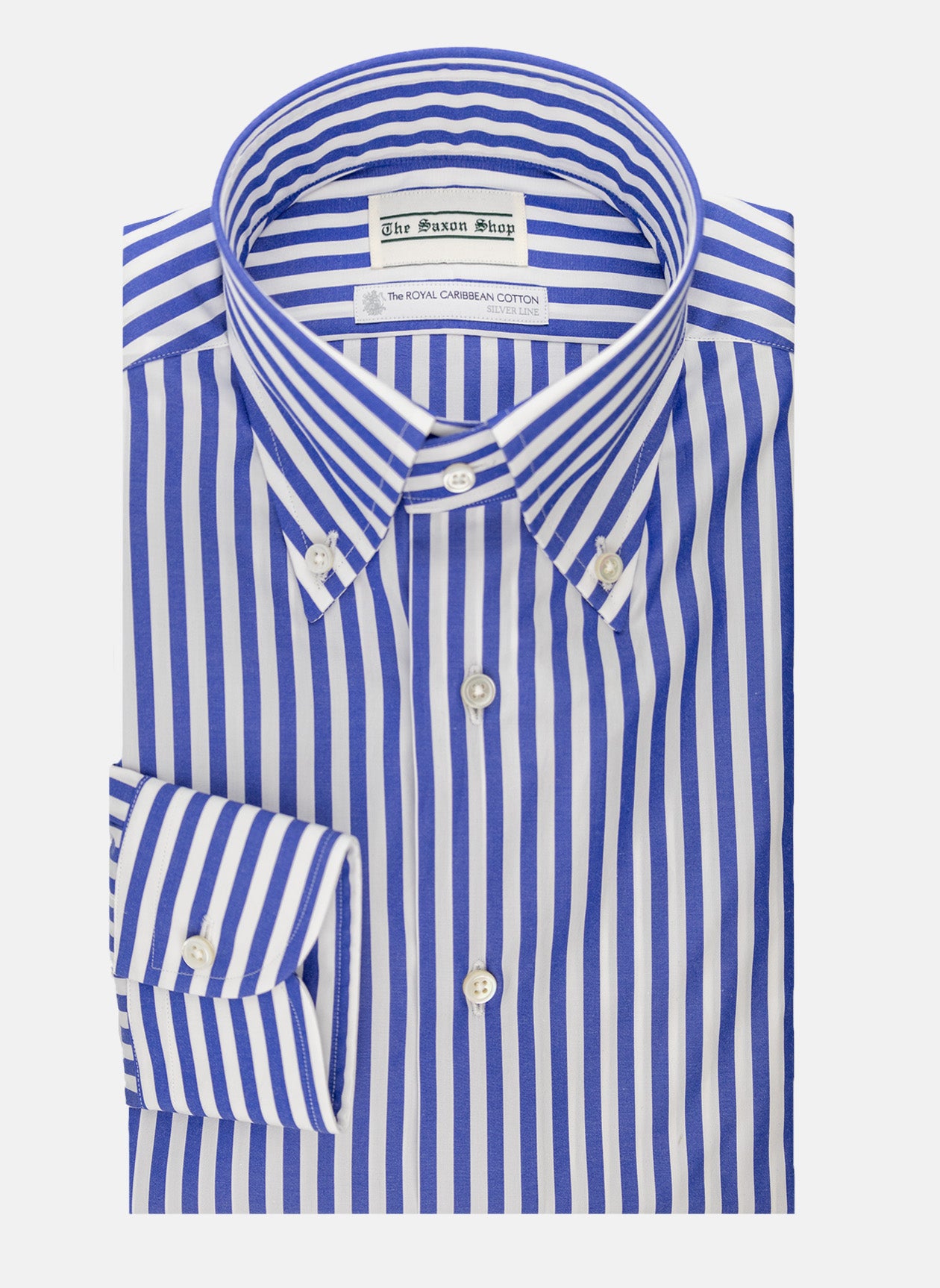 The Saxon Shop - Royal Stripe Sport Shirt