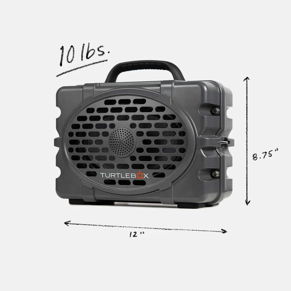 Turtlebox Audio - Outdoor Speaker Gen 3 - Thunderhead Grey