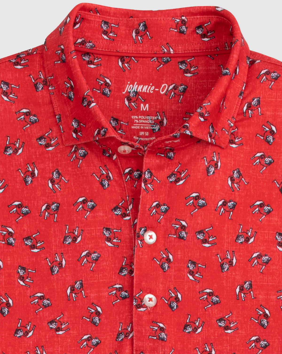 Johnnie-O - Stadium Exeter Printed Jersey Performance Polo - Georgia
