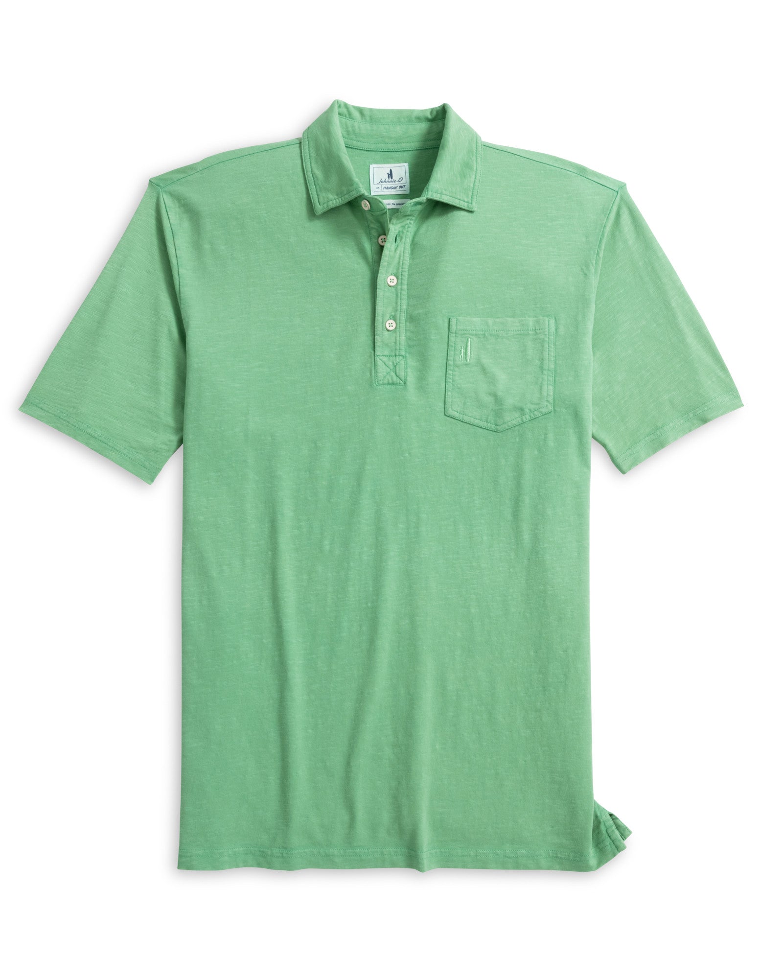 Johnnie O - Coastal Wash Original 4 Button Polo - Honeydew