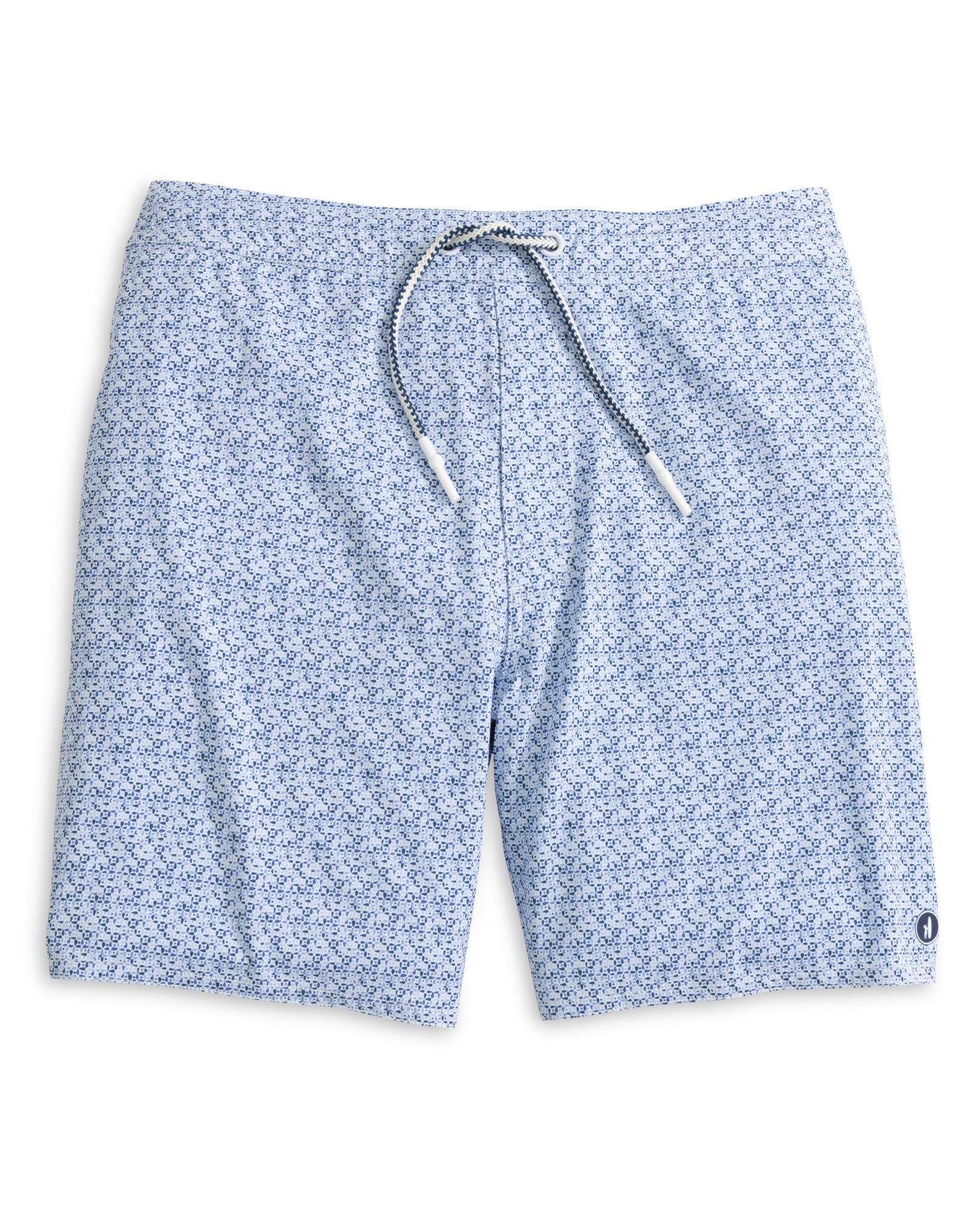 Johnnie O - Madeira Half Elastic 7" Swim Trunks - Navy