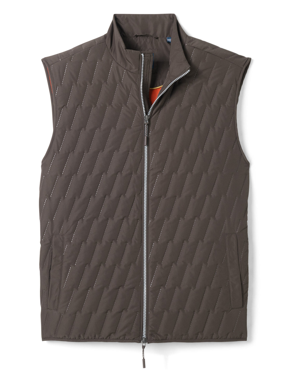 Johnnie O - Belfry Quilted Puffer Vest - Cocoa