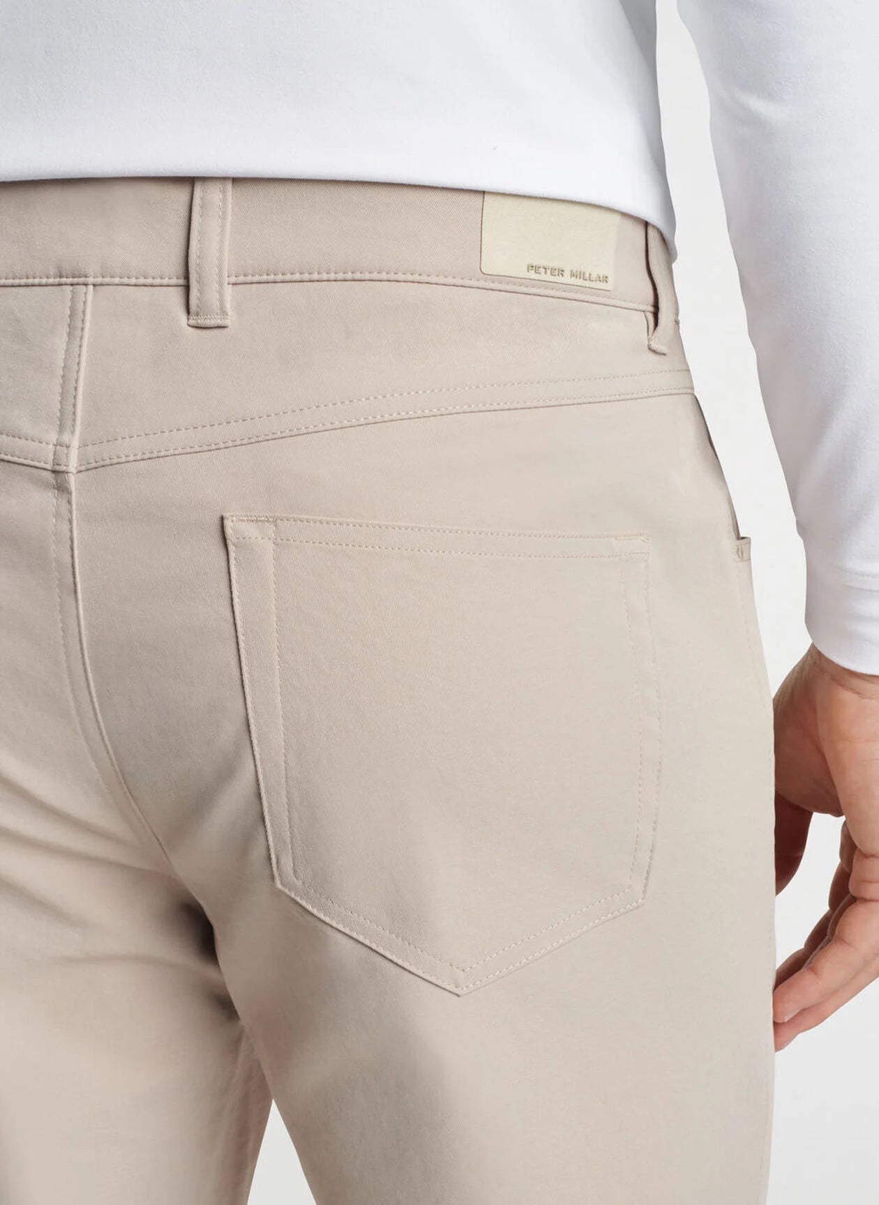 Peter Millar -Performance Five-Pocket Pant - Khaki