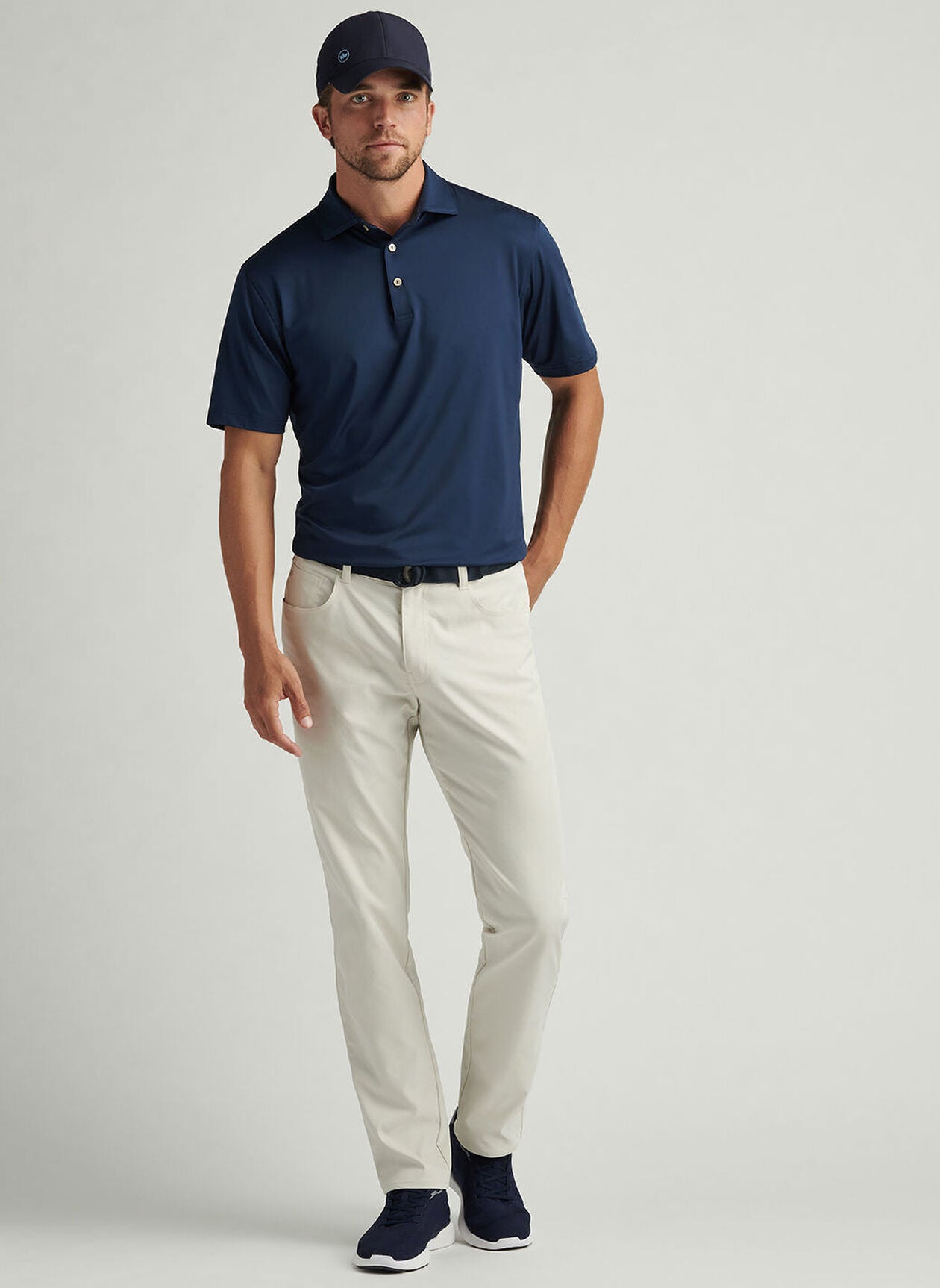 Peter Millar - Performance Five-Pocket Pant - Stone