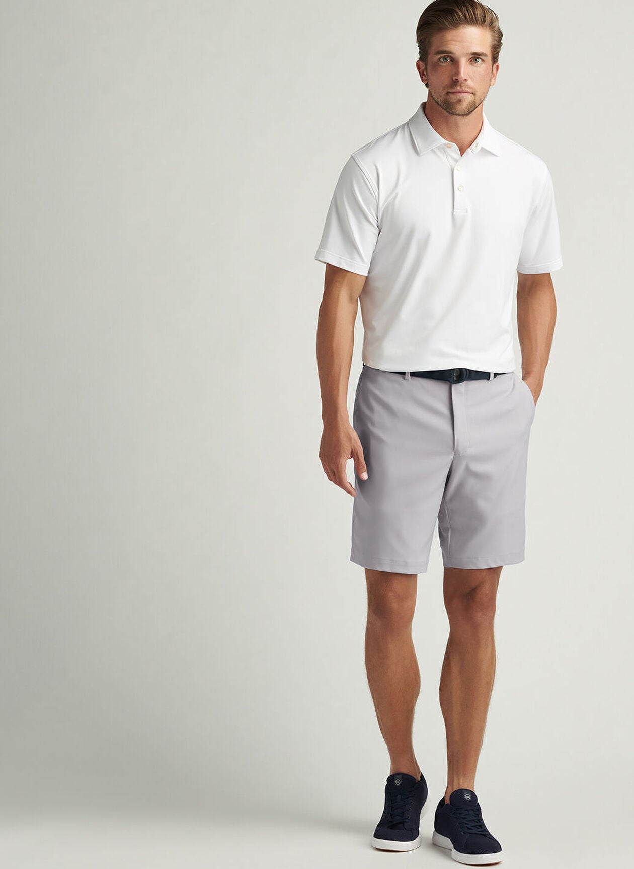 Peter Millar - Salem Performance Short - Gale Grey