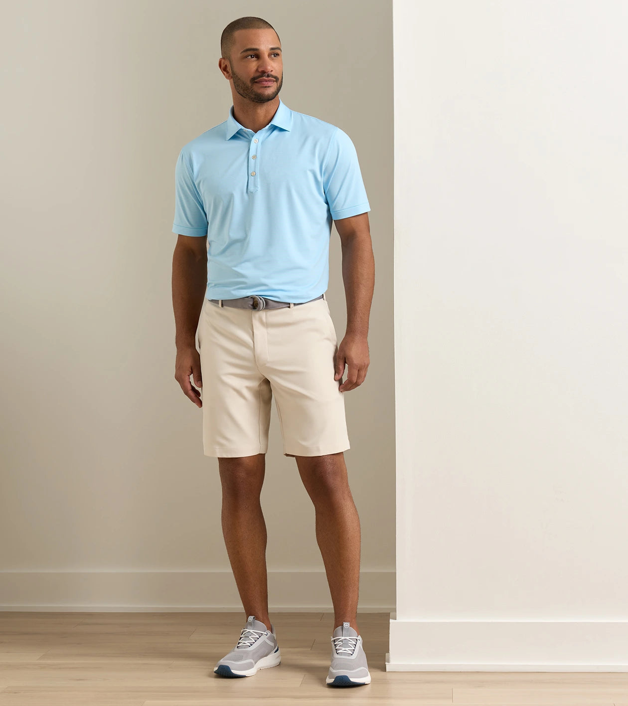 Peter Millar - Salem Performance Short 7" - Stone