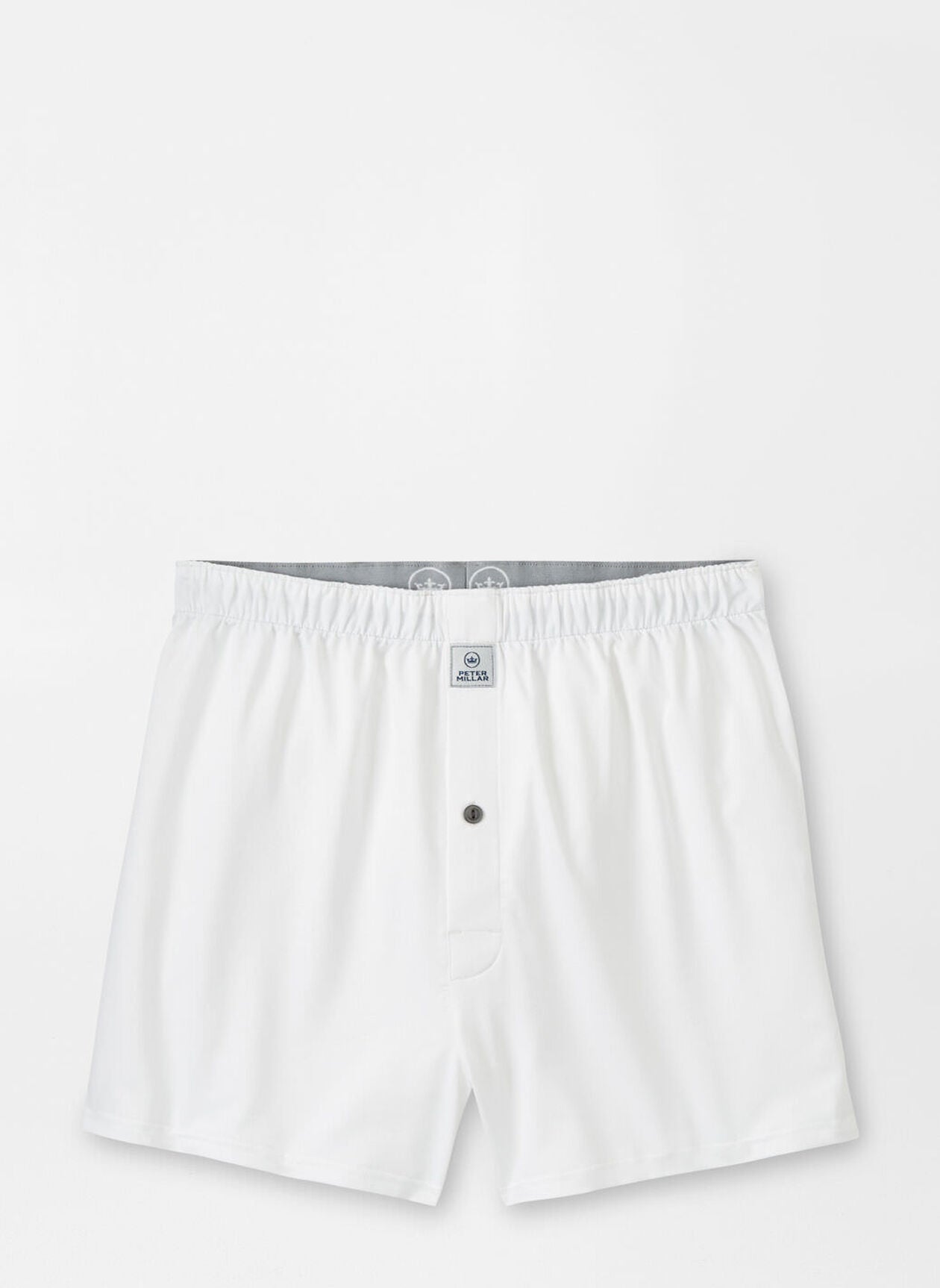 Peter Millar - Solid Boxer Short - White