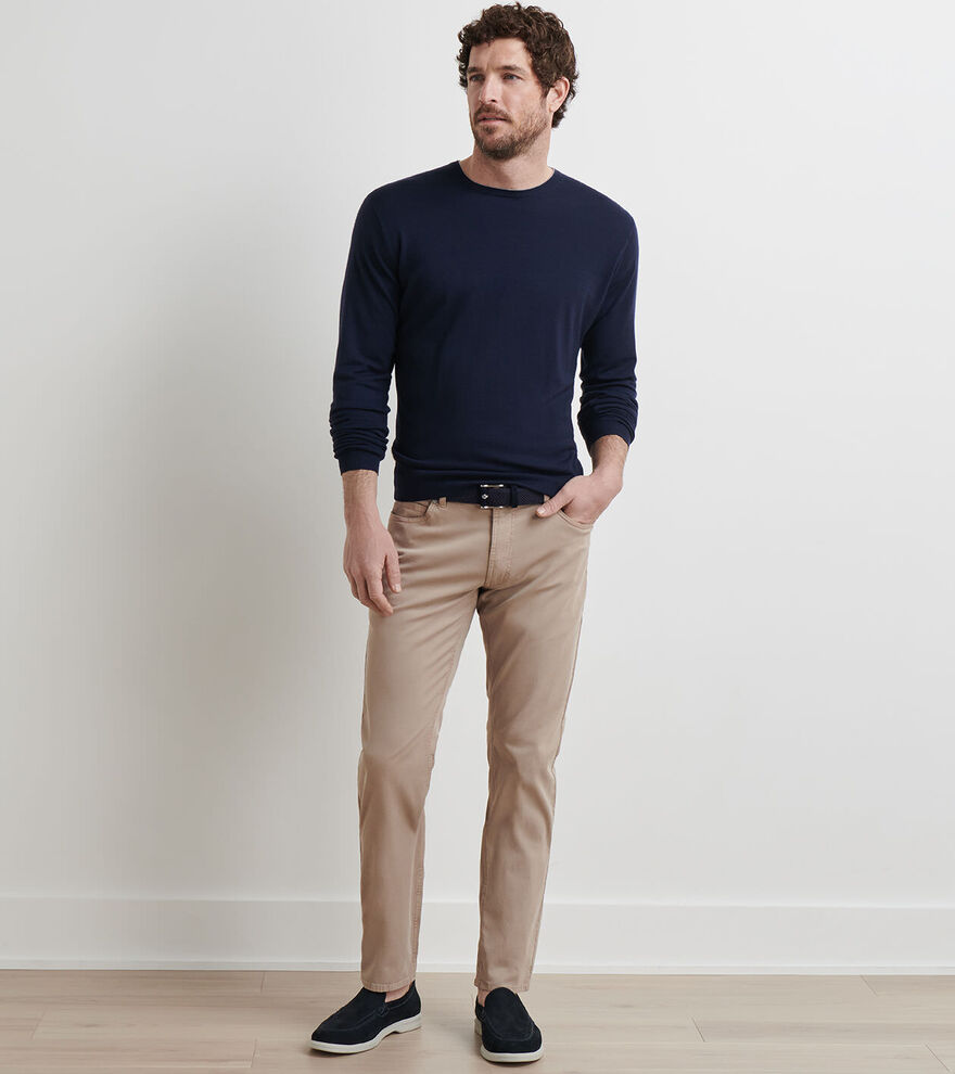 Peter Millar - Wayfare Five-Pocket Pant - Classic Khaki