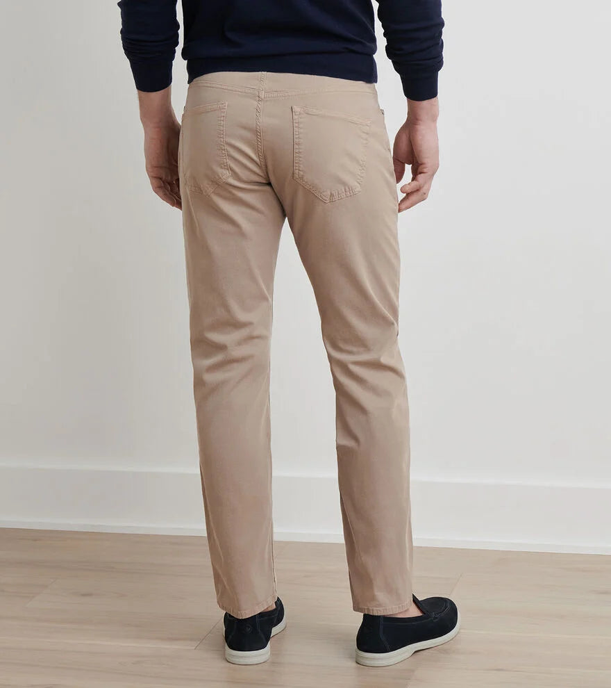 Peter Millar - Wayfare Five-Pocket Pant - Classic Khaki
