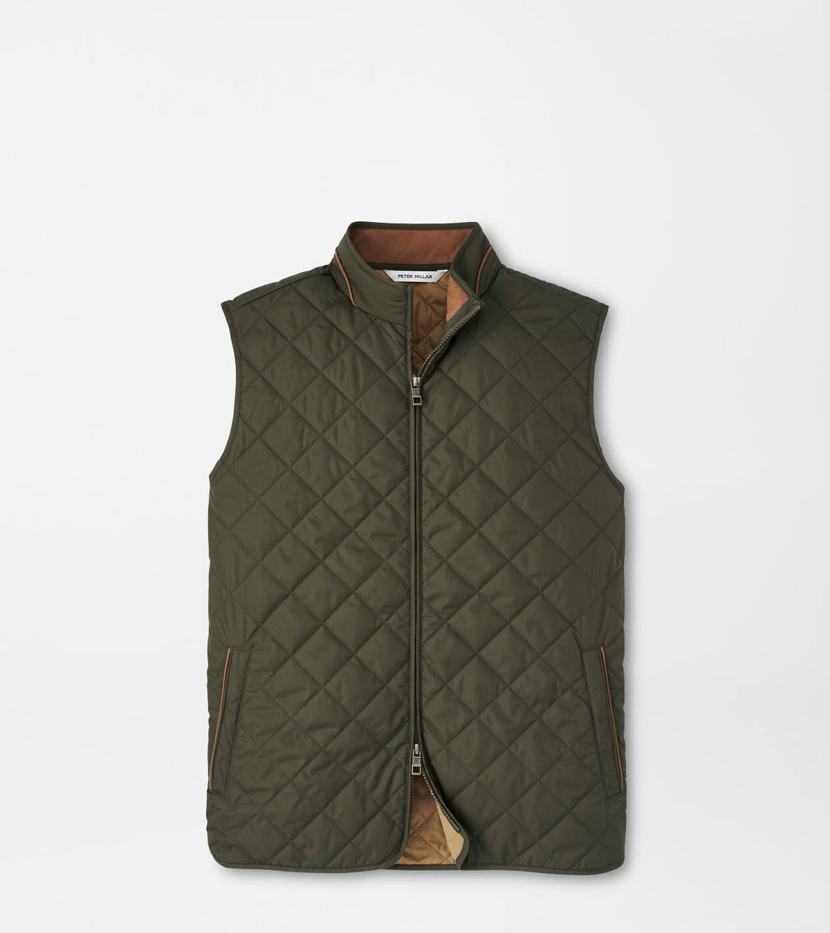 Peter Millar - Essex Vest - Dark Olive
