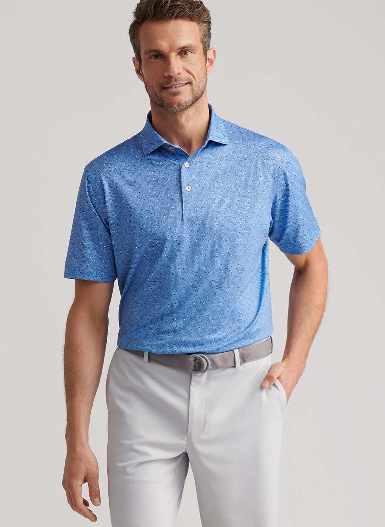 Peter Millar - Costanzo Geo Performance Jersey Polo - Evening Tide