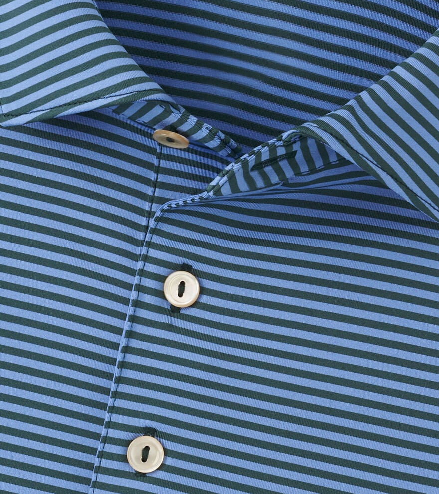 Peter Millar -Hales Performance Jersey Polo - Nordic Pine