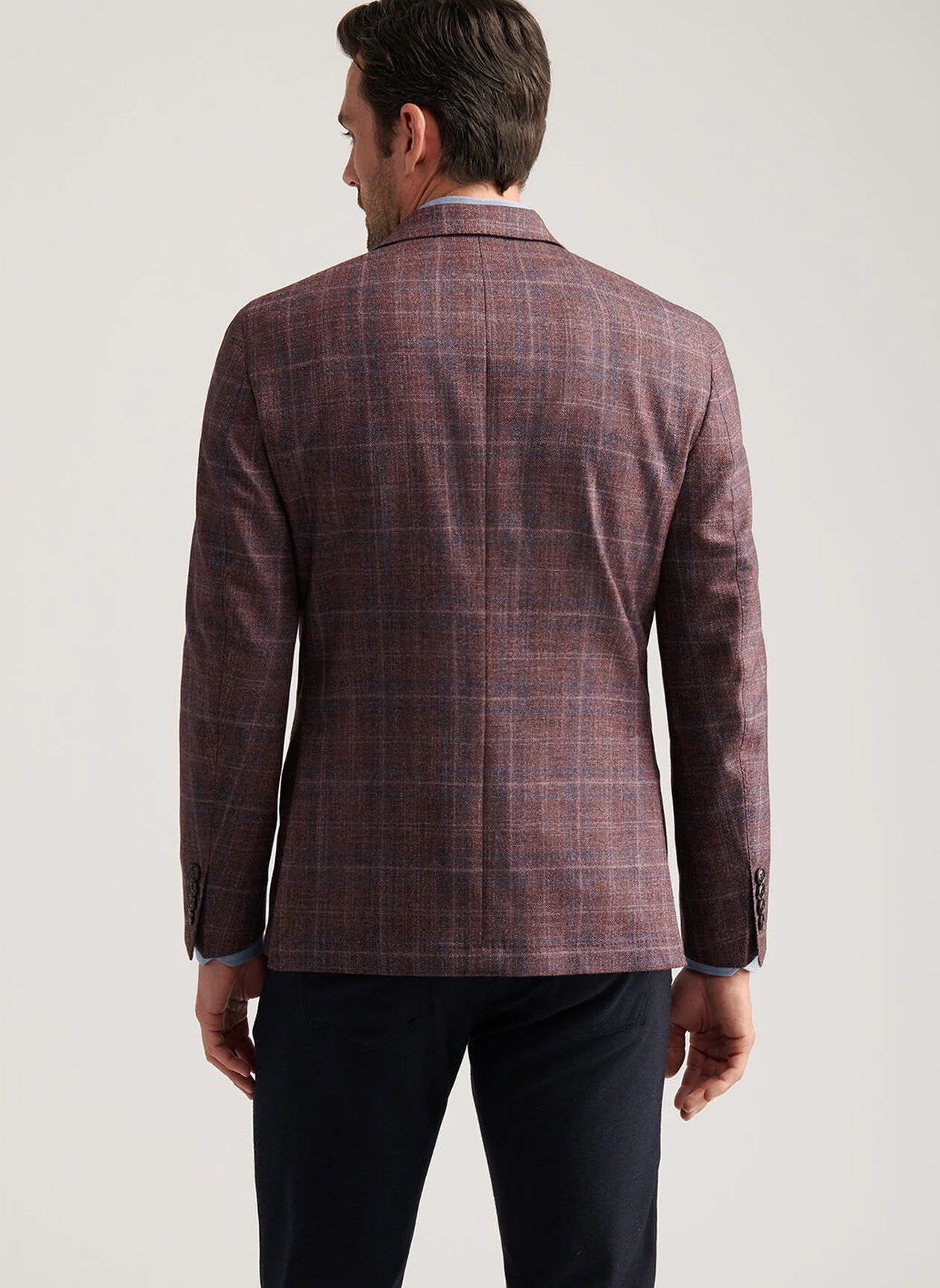 Peter Millar - Claren Plaid Soft Jacket - Garnet