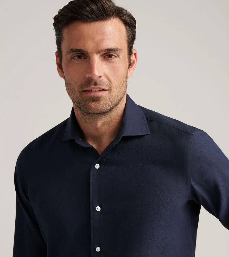 Peter Millar - Amble Solid Shirt - Navy