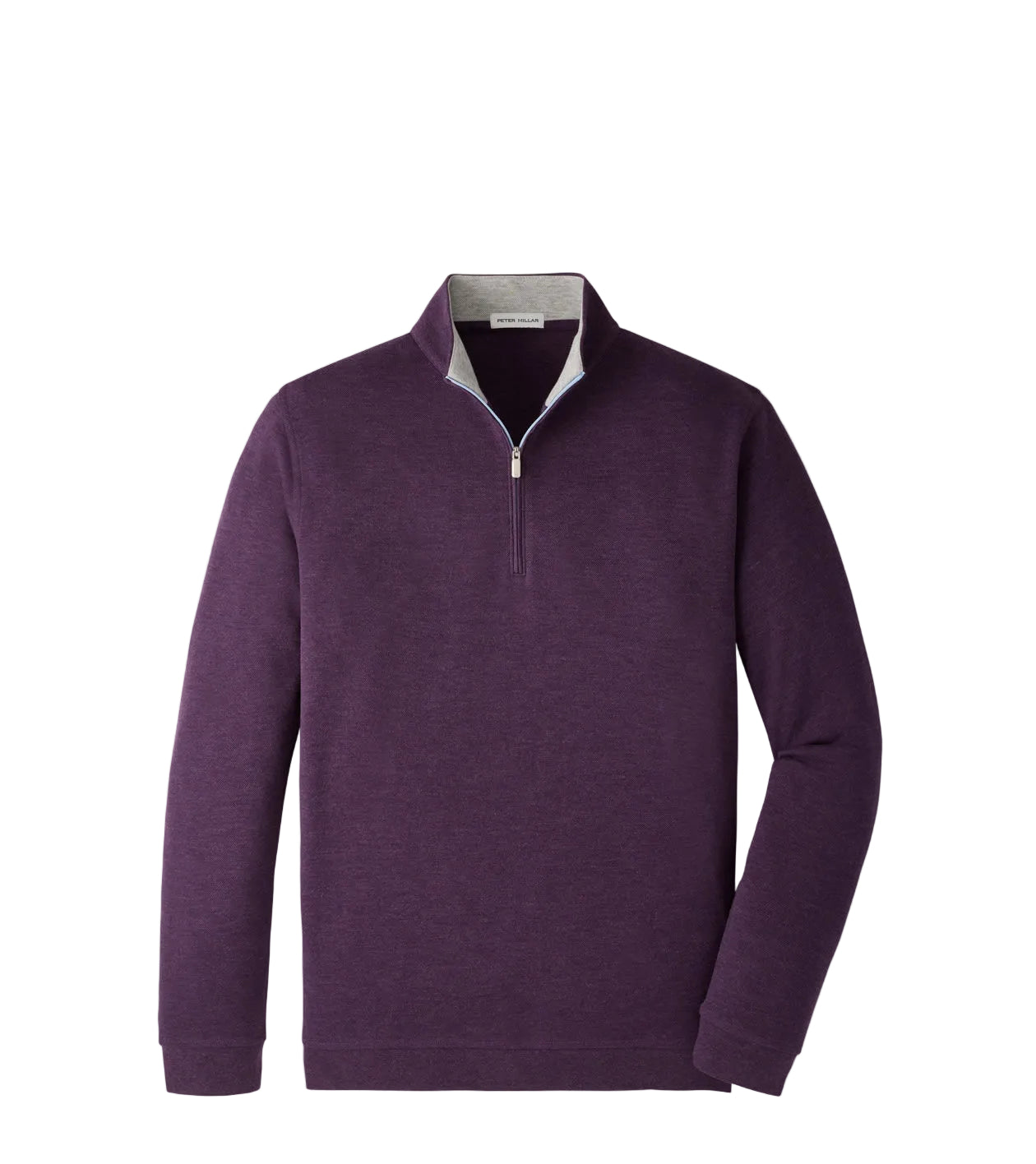 Peter Millar - Crown Comfort Quarter-Zip Pullover - Grapeseed