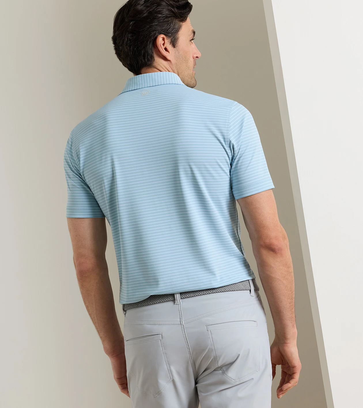 Peter Millar - Keynote Performance Jersey Polo Edwin - Seaflower