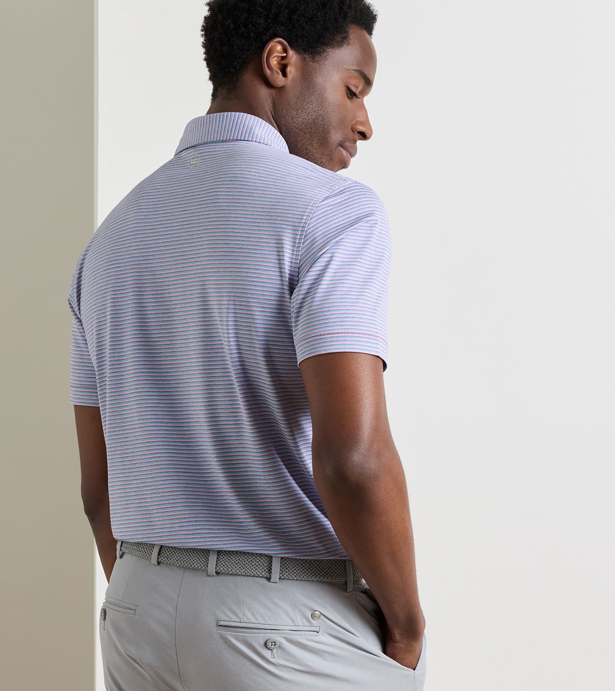 Peter Millar - Timbre Performance Jersey Polo - Melrose Pink