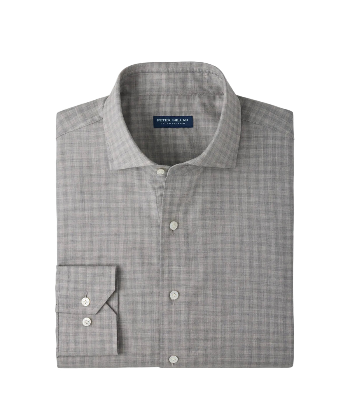 Peter Millar - Felix Cotton Sport Shirt - Argento