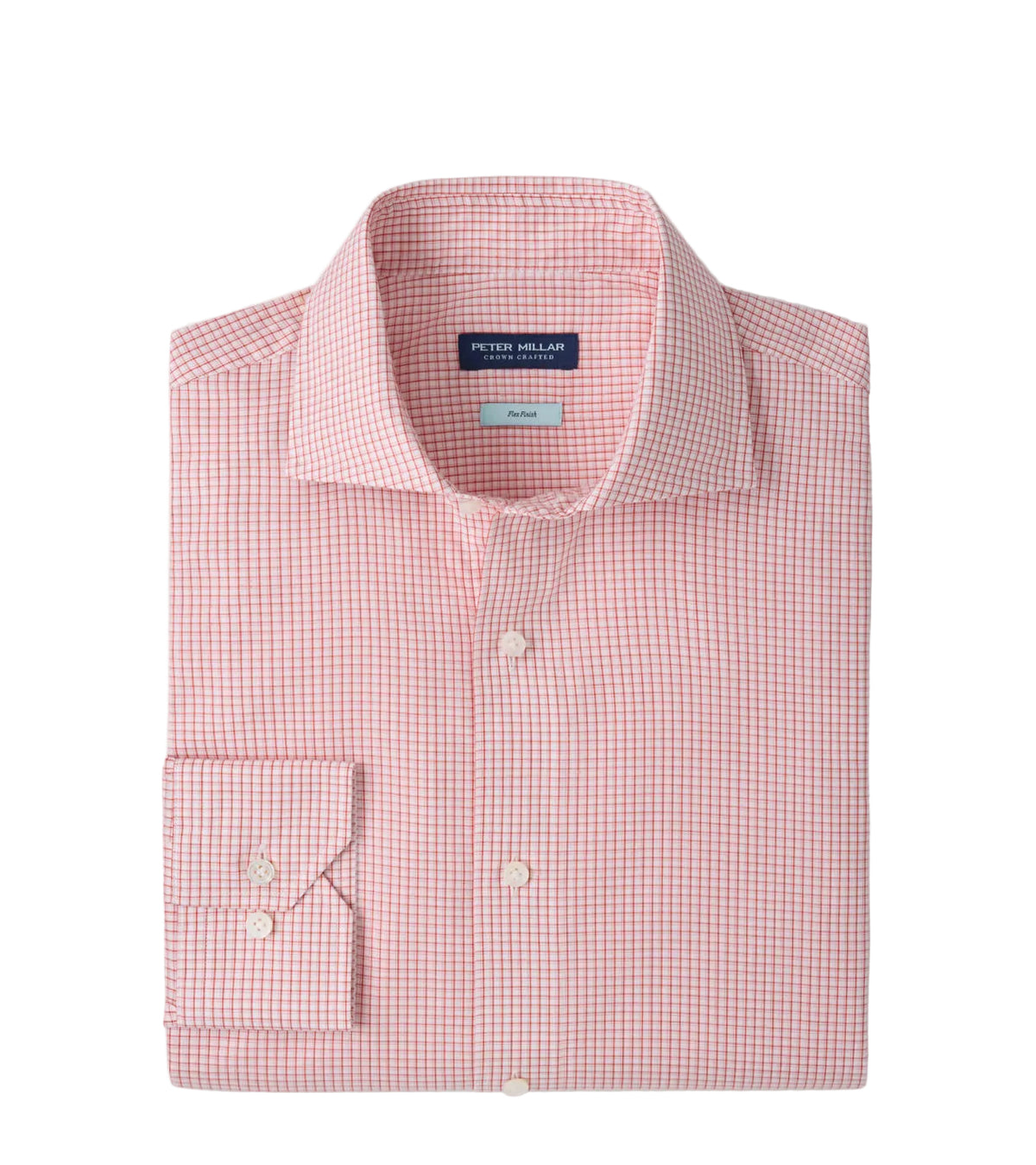 Peter Millar - Kenneth Cotton Sport Shirt - Redwood