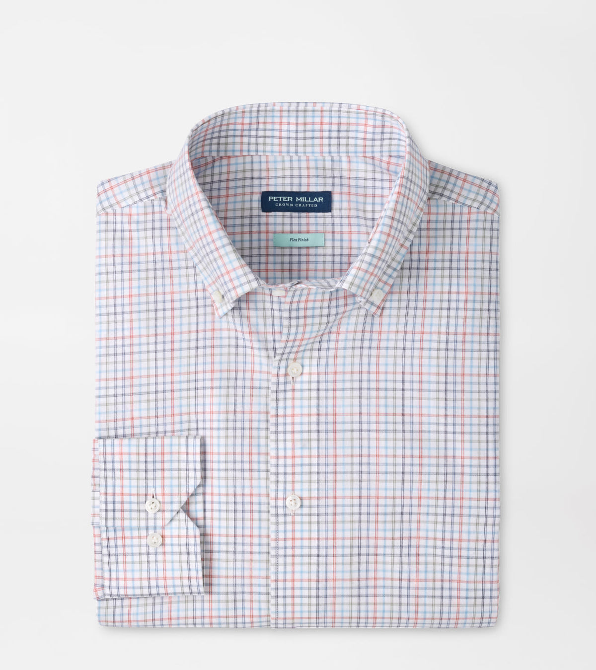 Peter Millar - Otis Cotton Sport Shirt - Cadet