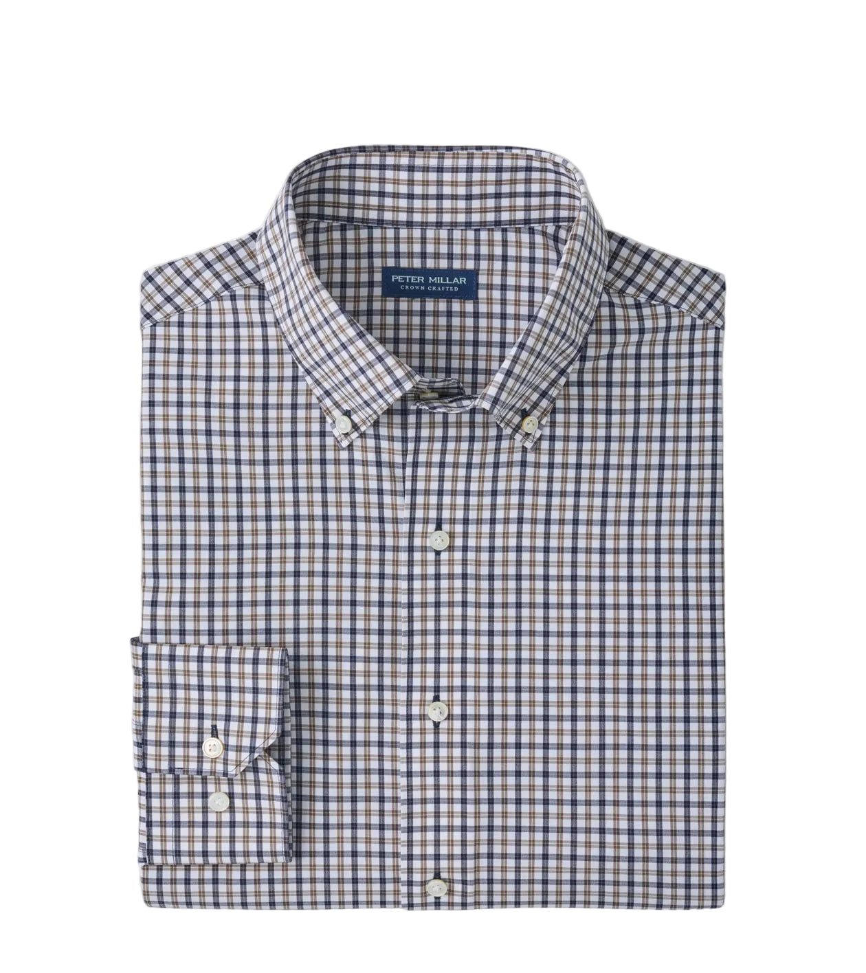 Peter Millar - Clarence Performance Poplin Sport Shirt - WIndy Blue