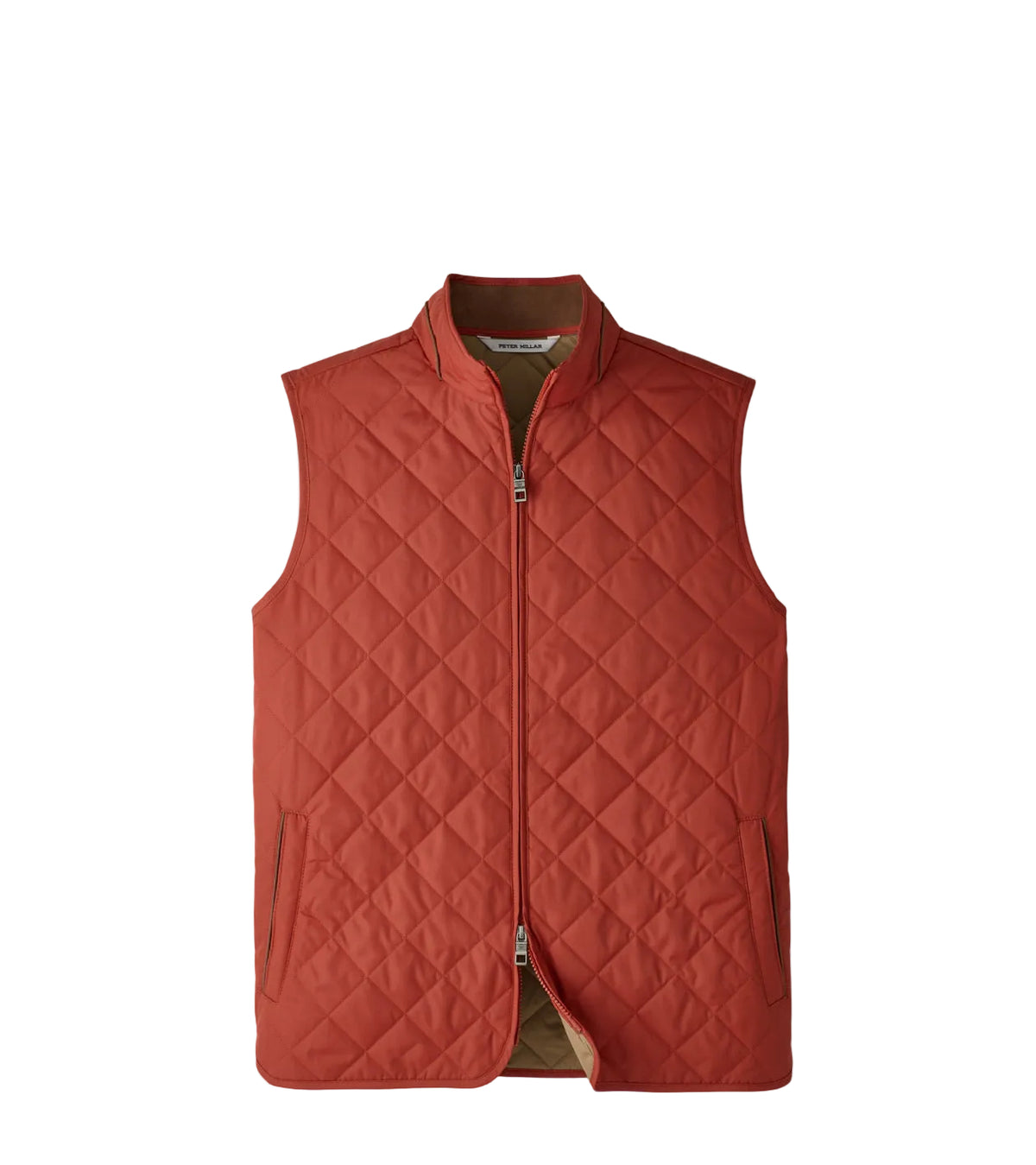 Peter Millar - Essex Vest - Burnt Orange