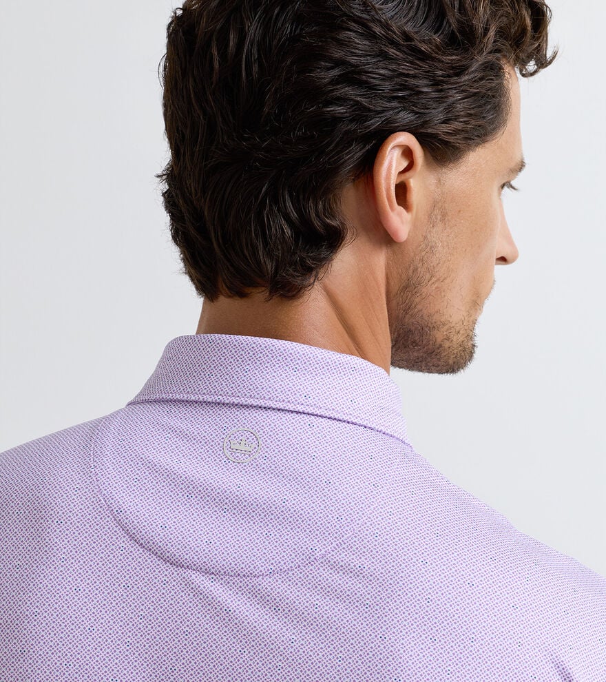 Peter Millar - Ashgrove Performance Jersey Polo - Purple Iris