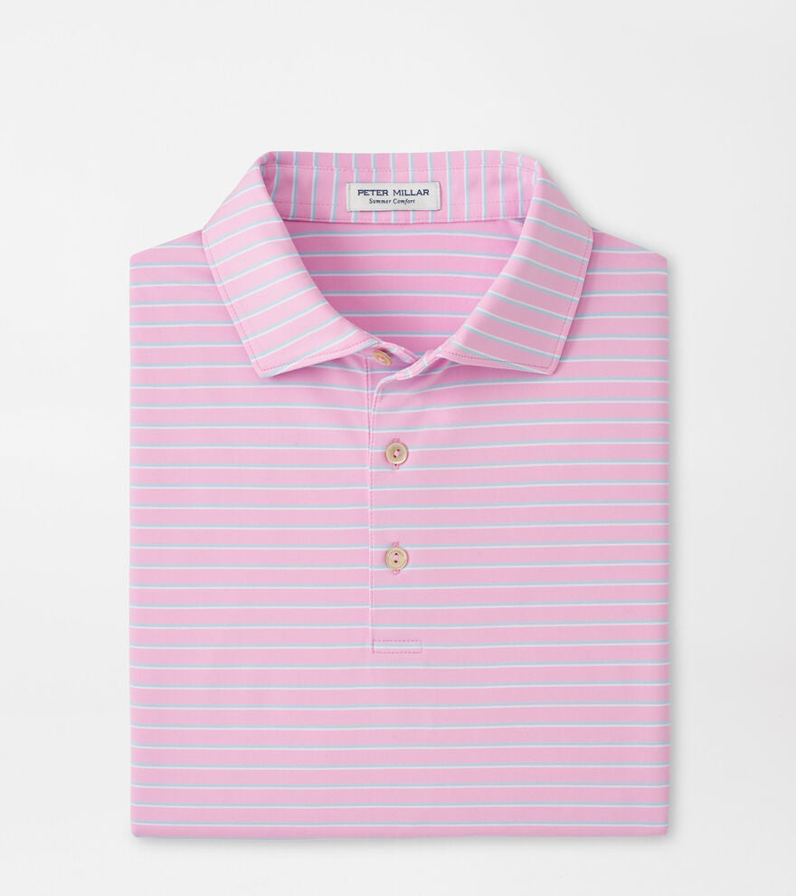 Peter Millar - Dunnes Performance Jersey Polo - Pink Parfait